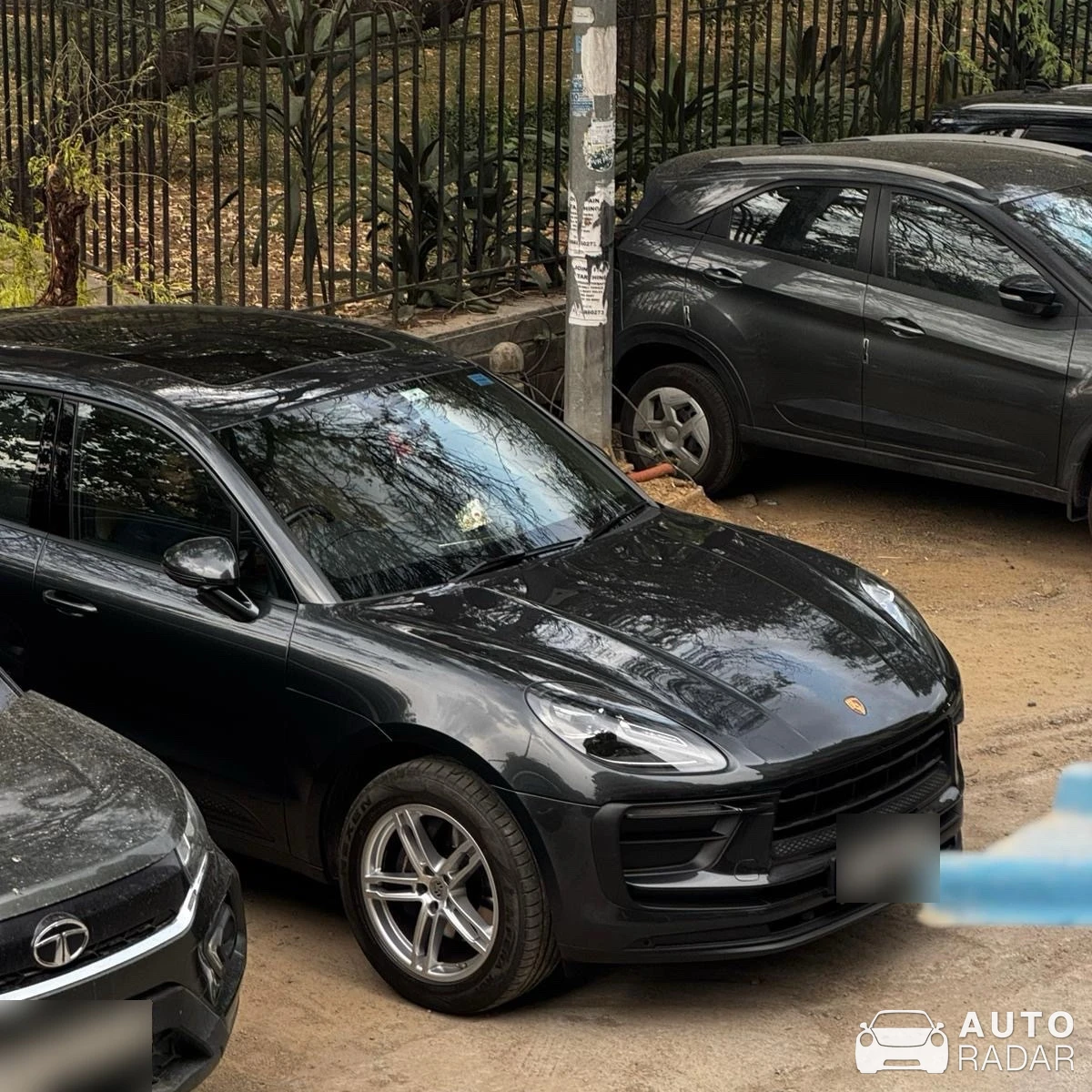 Porsche Macan spotted in Gurugram