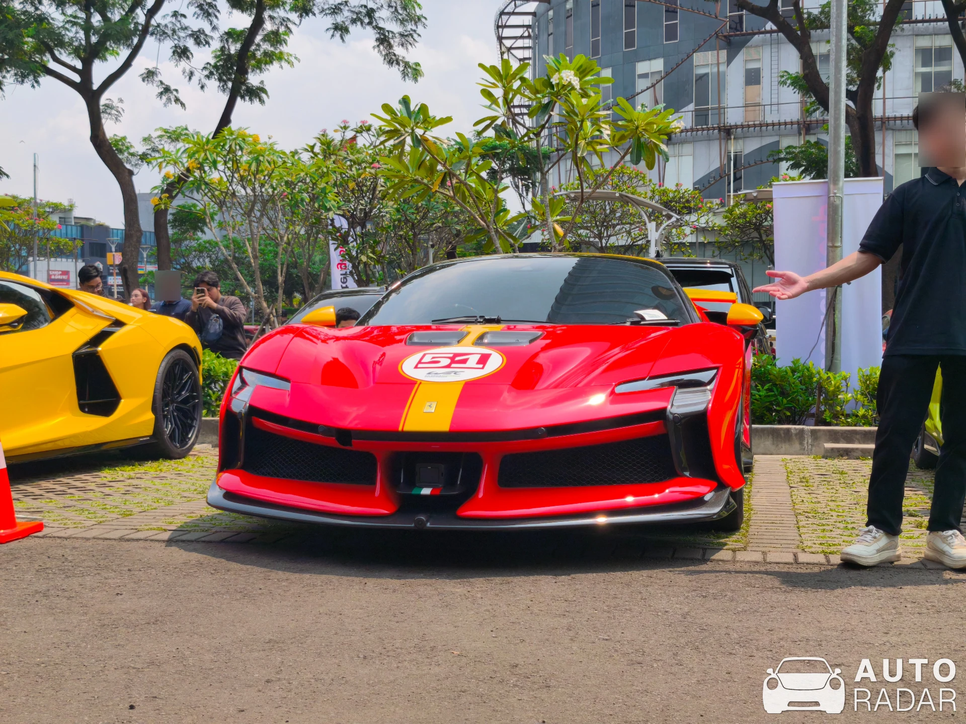 Ferrari SF90 XX Stradale Le Mans Hyperclub Edition spotted in Jakarta