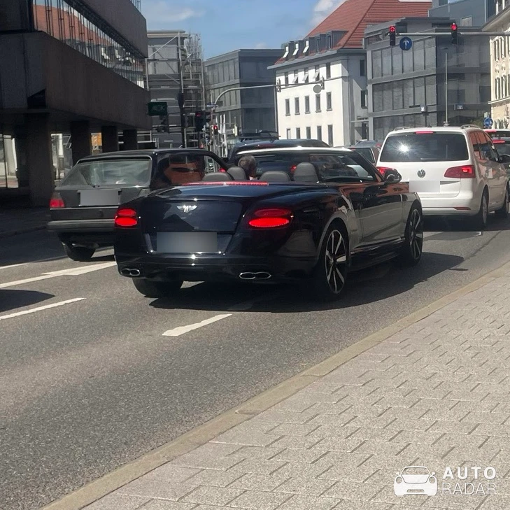 Bentley Continental GTC V8 S spotted in Laupheim