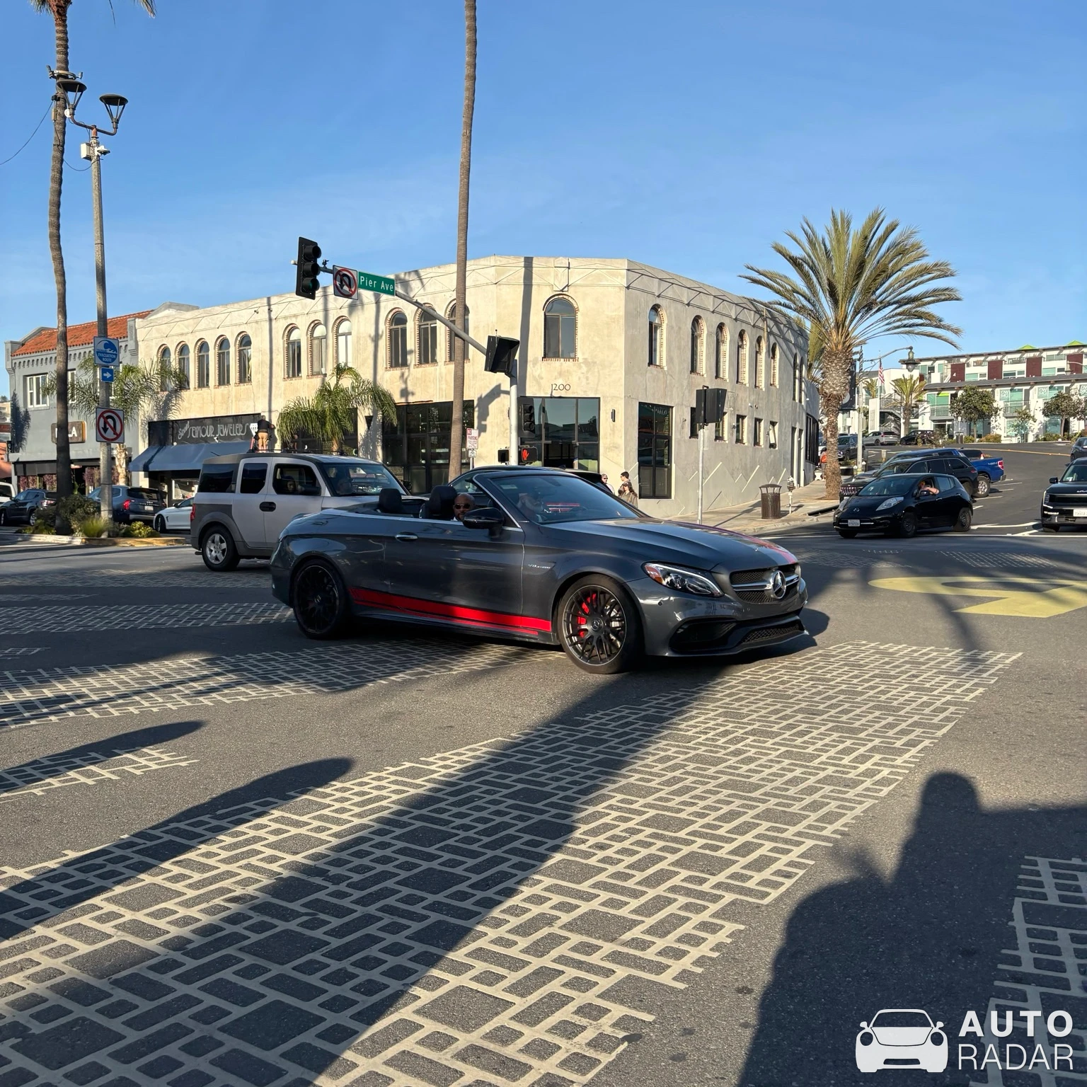 Mercedes-AMG C 63 Coupé C205 Edition 1 spotted in Hermosa Beach