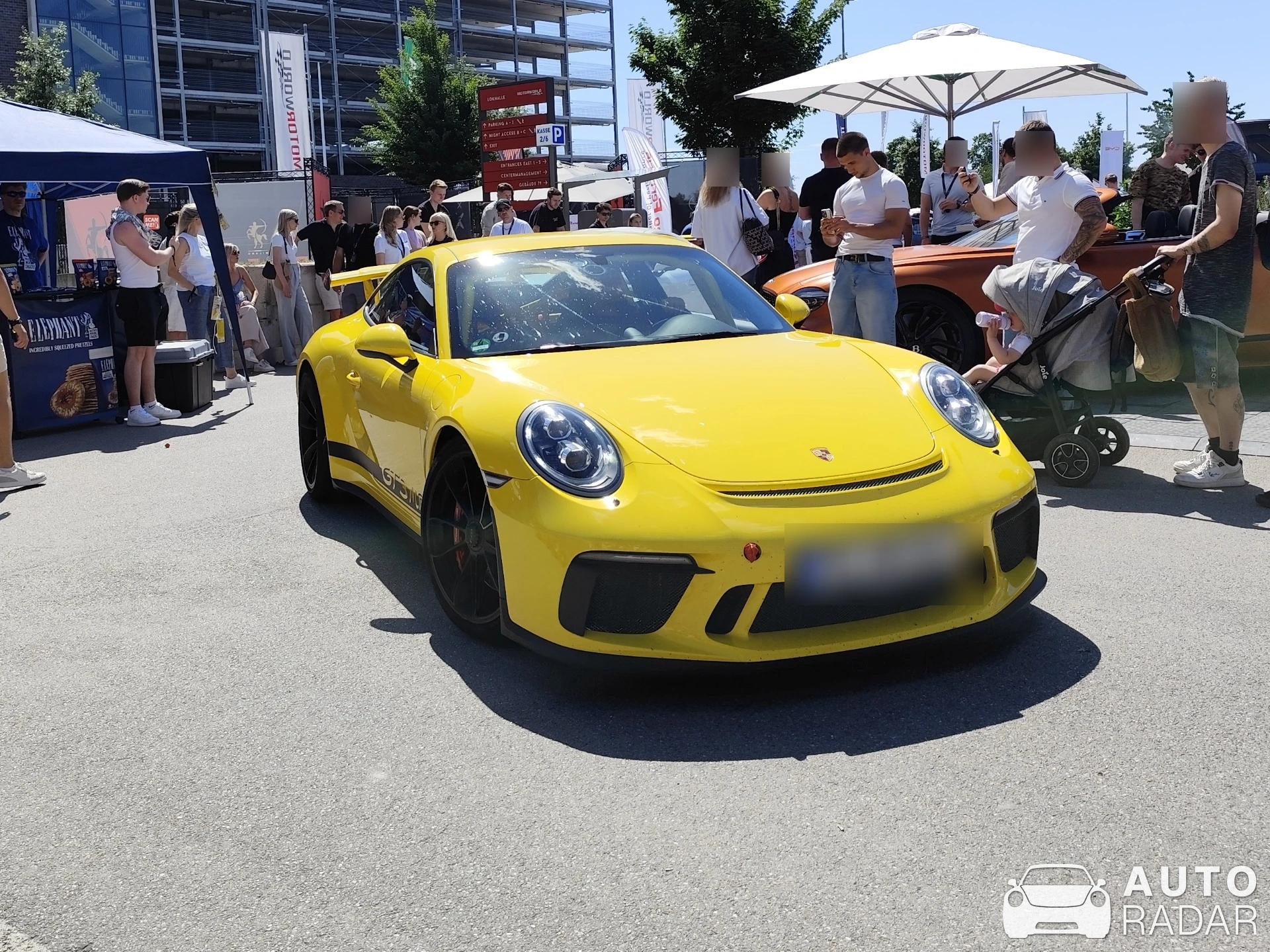 Porsche 991 GT3 MkII MR spotted in München