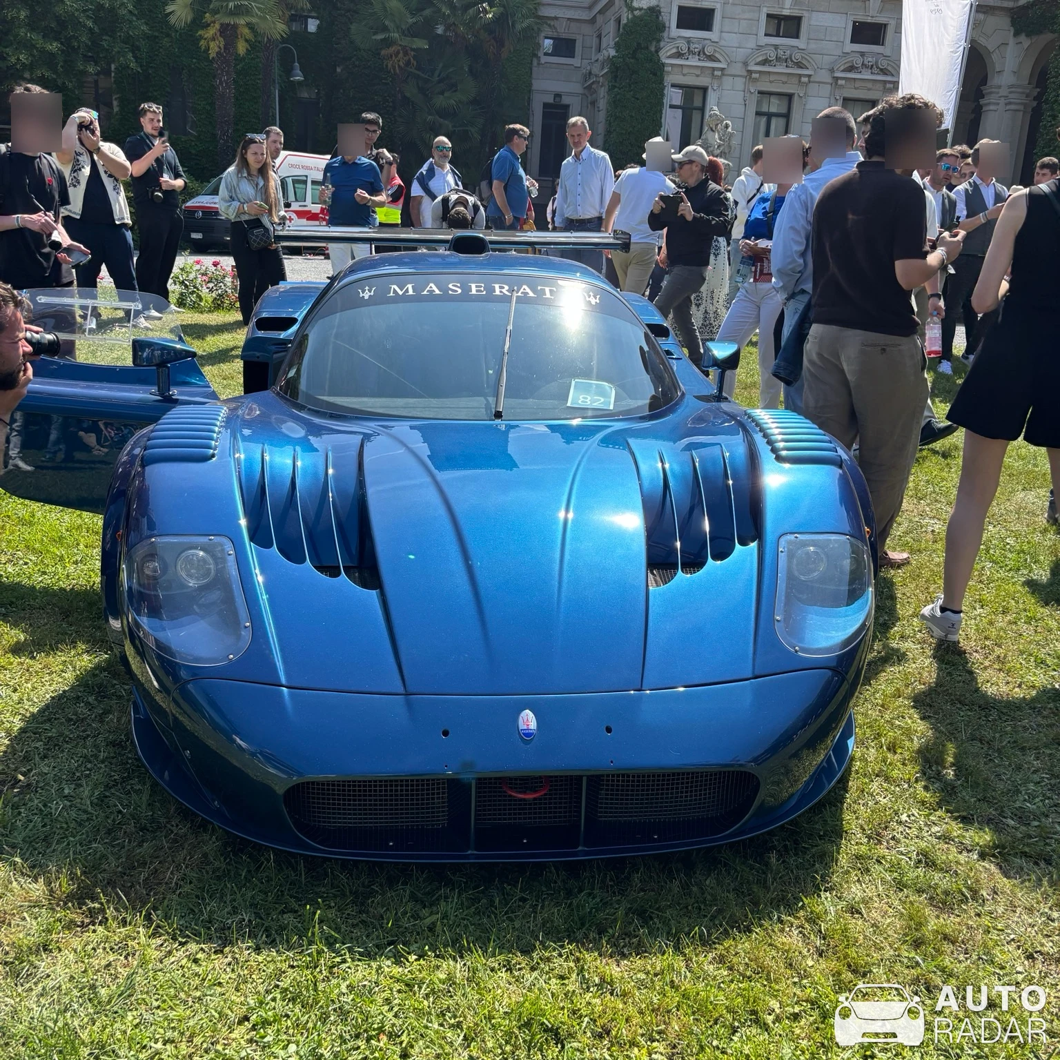 Maserati MC12 Versione Corse spotted in Cernobbio, Italia