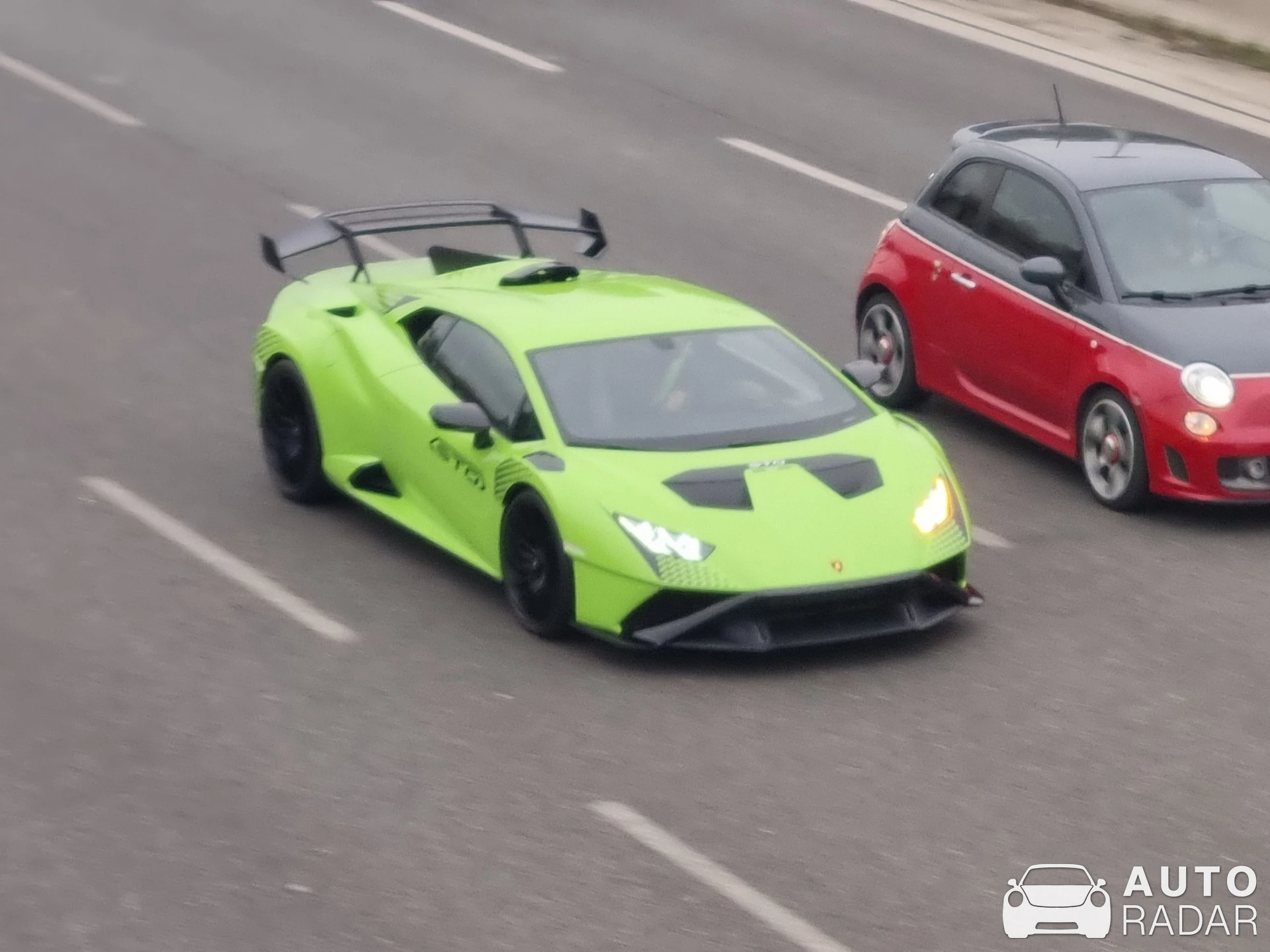 Lamborghini Huracán LP640-2 STO spotted in Milano, Italy