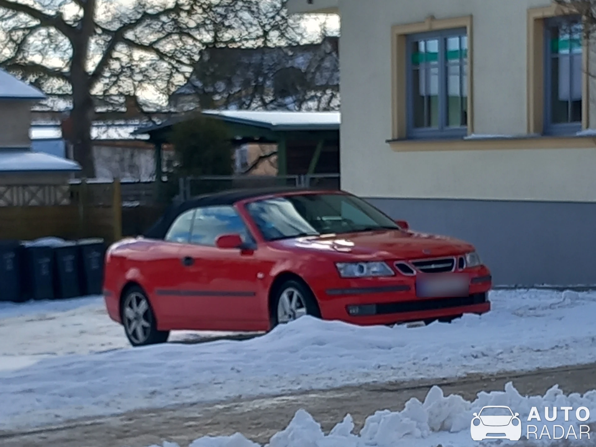 Saab 9-3 SportCombi spotted in Binz