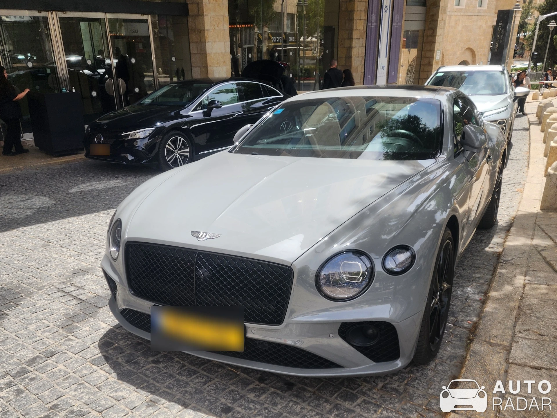 Bentley Continental GT V8 spotted in Jerusalem
