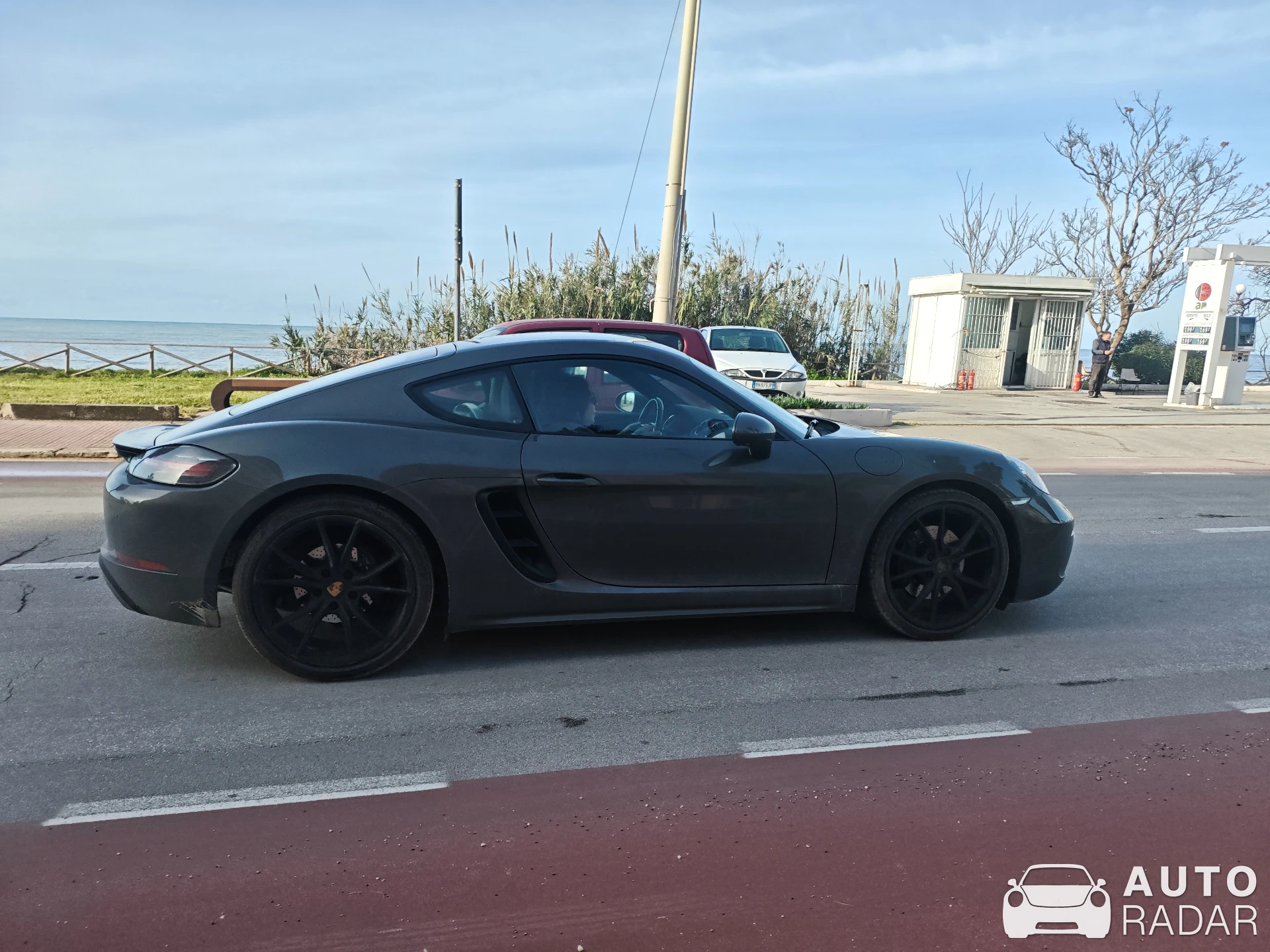 Porsche 718 Cayman spotted in Marsala, Italy