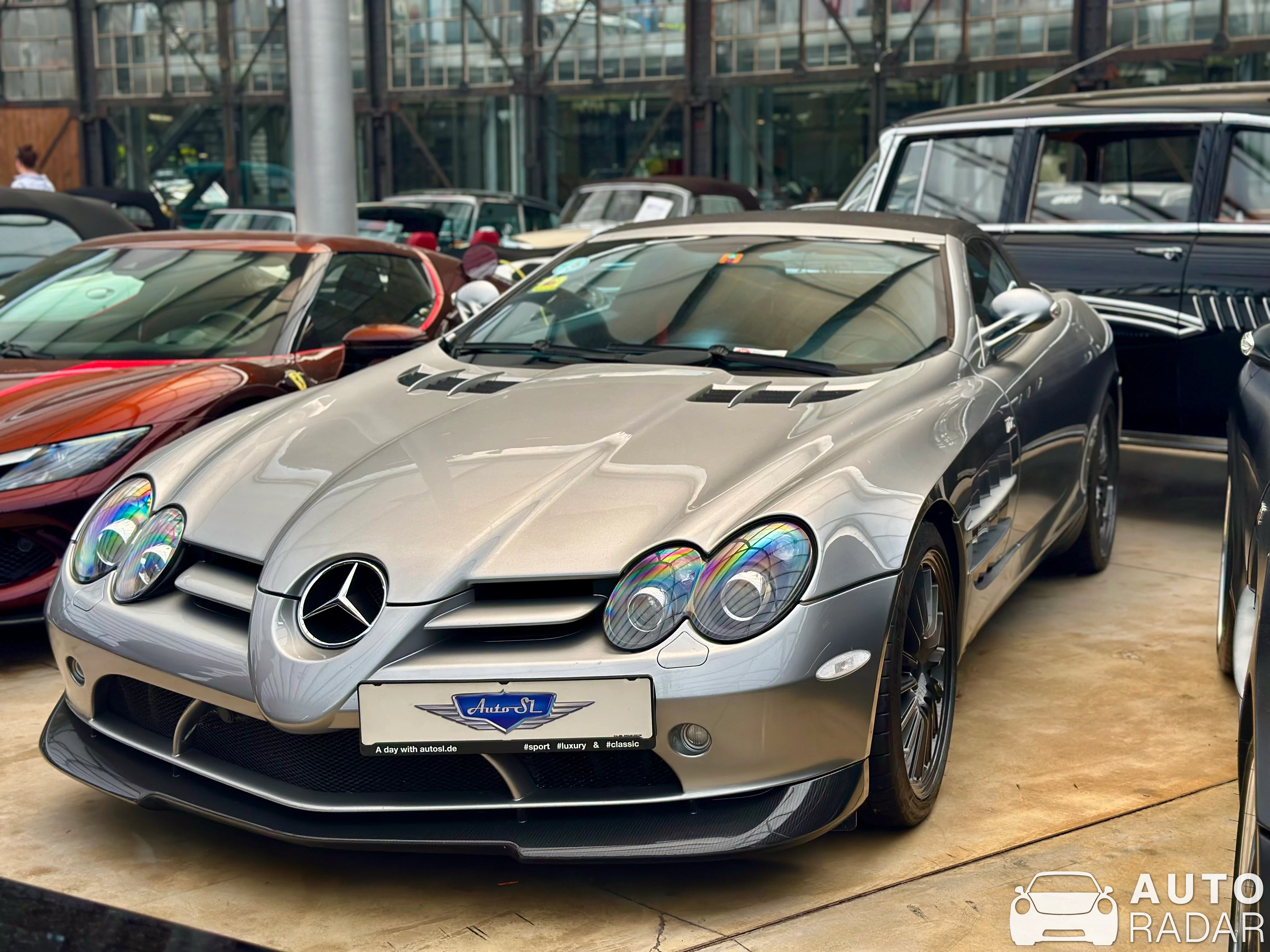 Mercedes-Benz SLR McLaren Roadster 722 S spotted in Düsseldorf
