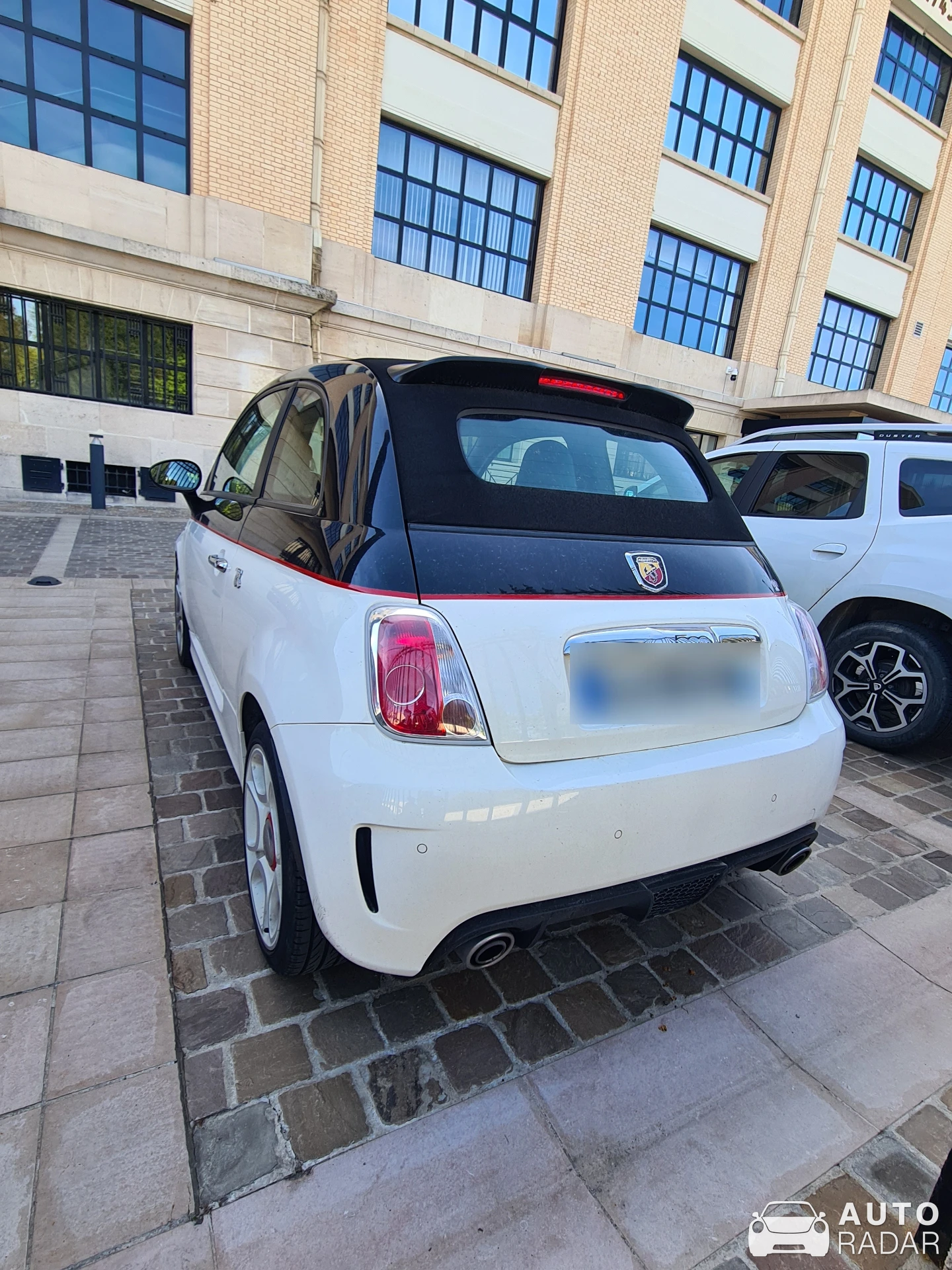 Abarth 500C spotted in Épernay