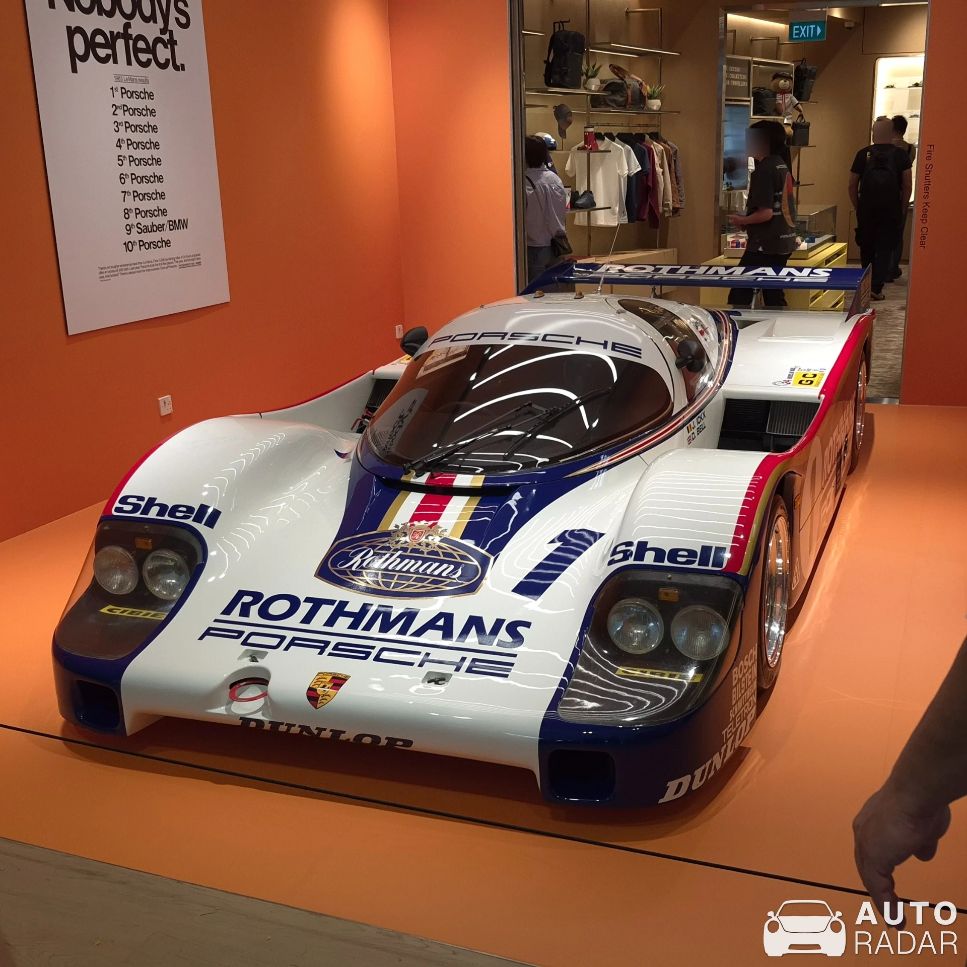 Porsche 956 spotted in Singapore, Singapore