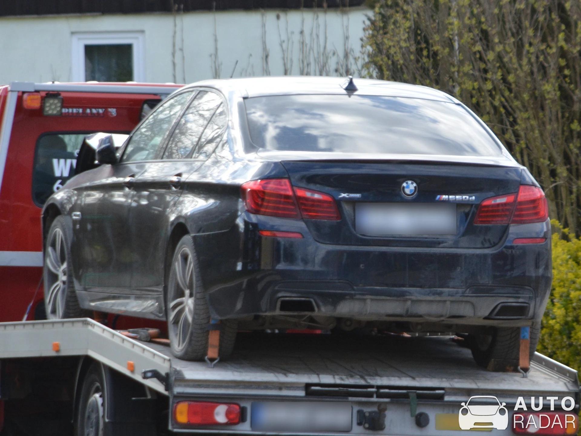 BMW 5 Series M550i G30 spotted in Bielanka