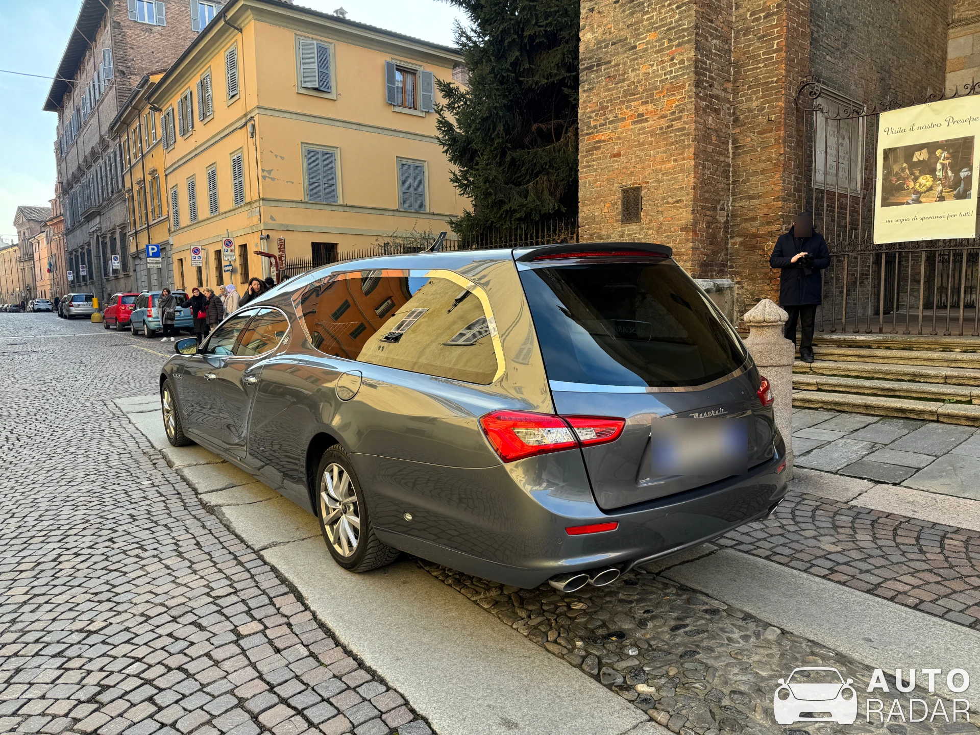 Maserati Ghibli Diesel 2017 Zanardo AutoFactory spotted in Piacenza, Italia