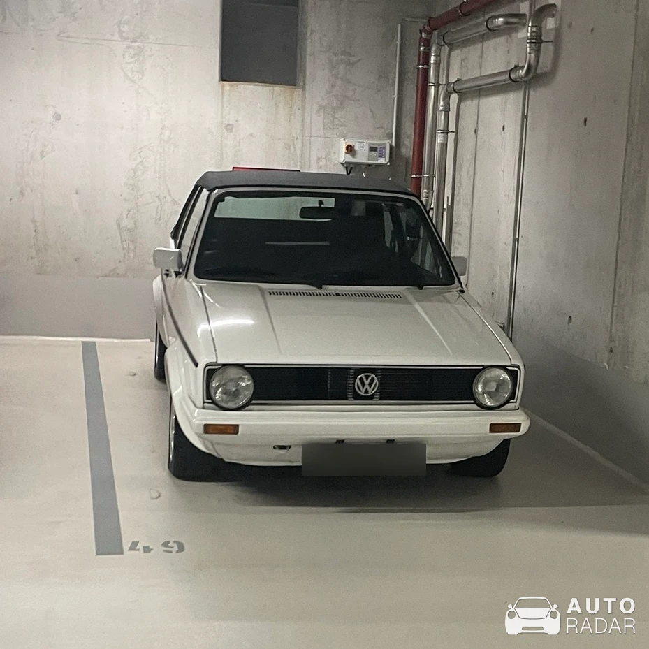Volkswagen Golf Mk1 Cabriolet spotted in München