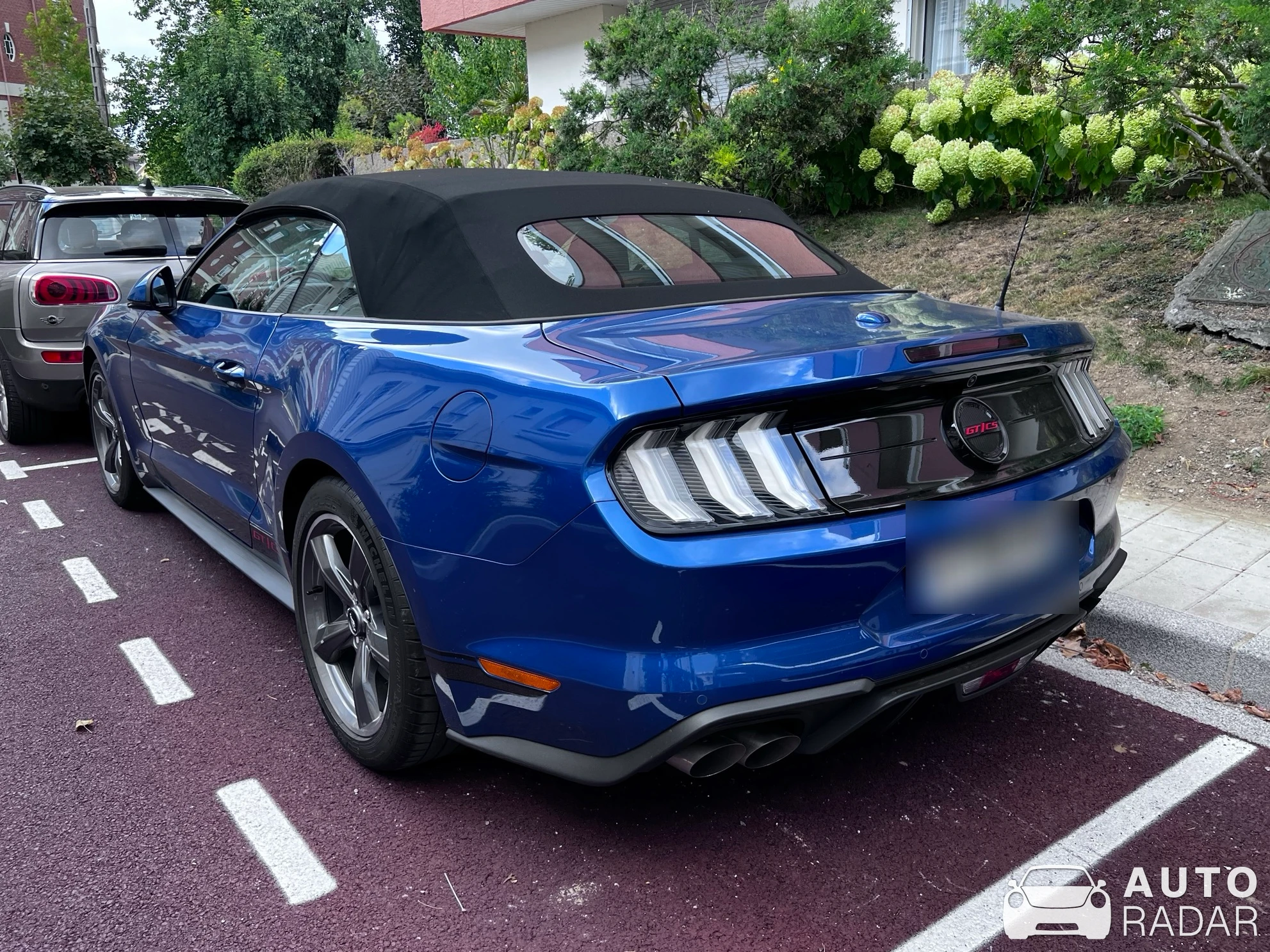 Ford Mustang GT/CS spotted in Le Touquet-Paris-Plage