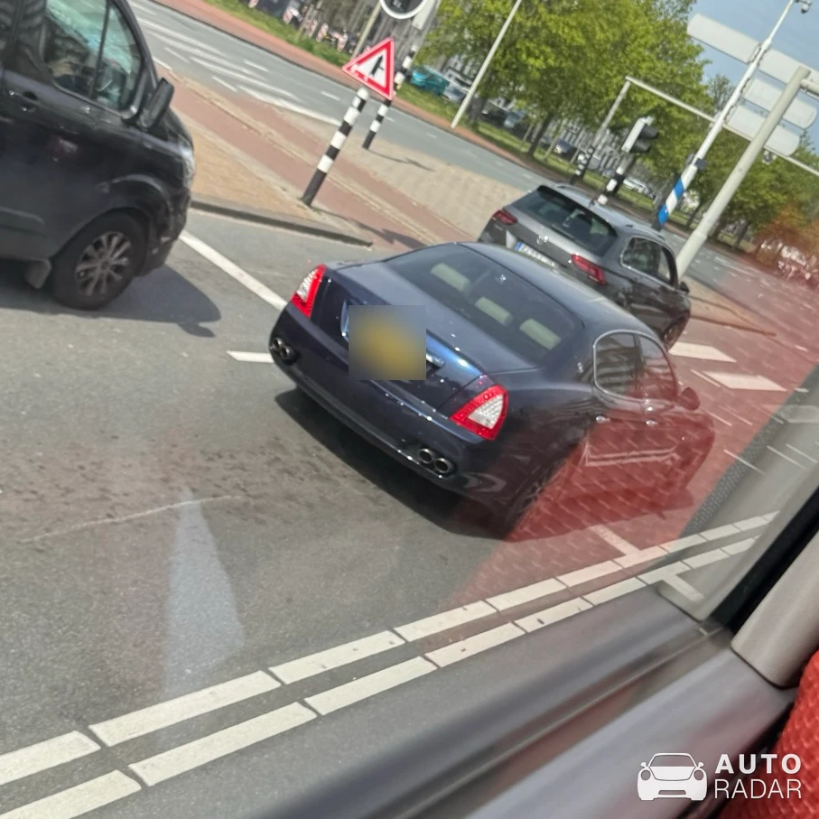 Maserati Quattroporte Diesel GranSport spotted in Den Haag