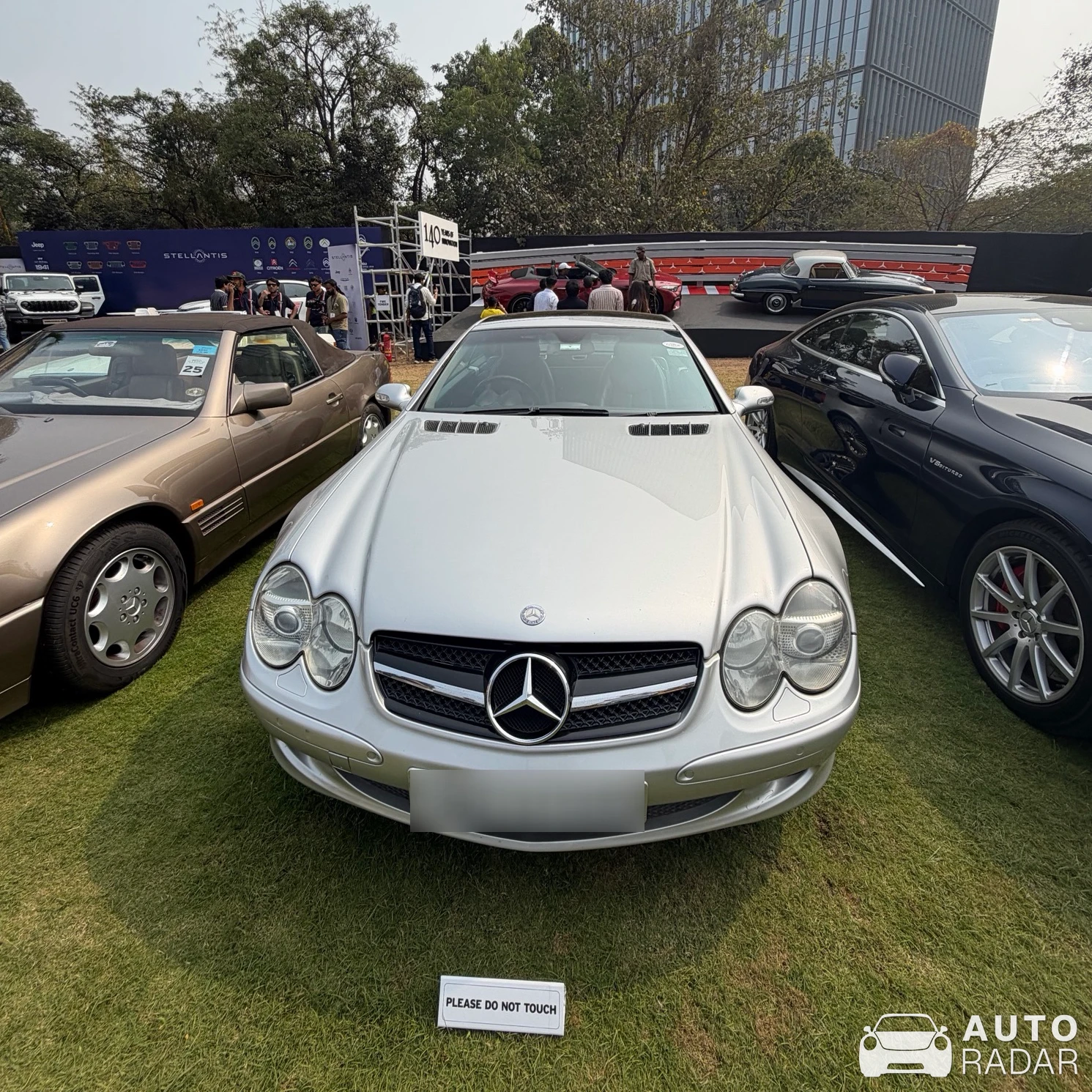 Mercedes-Benz SL 65 AMG R230 spotted in Mumbai, India