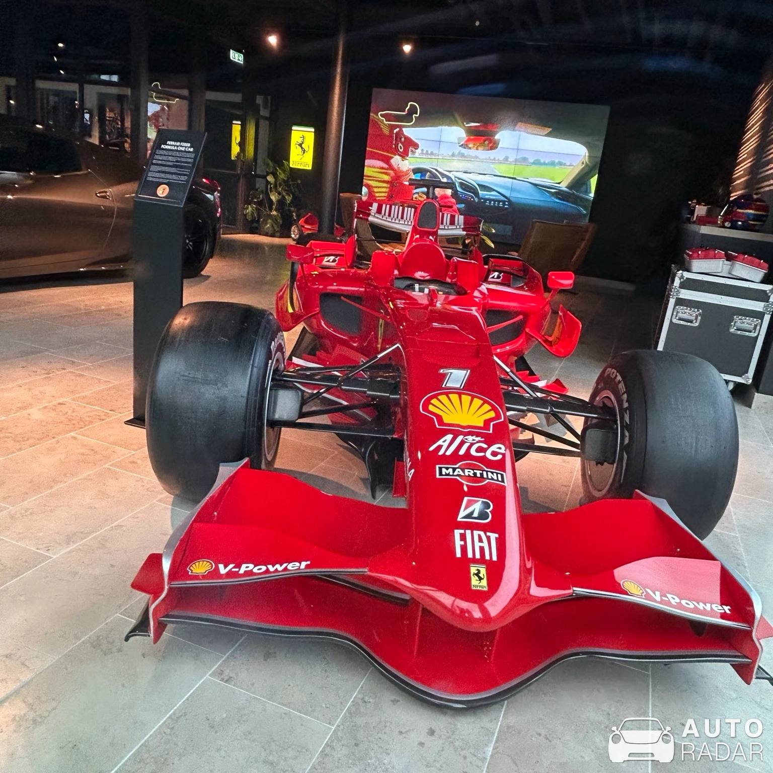 Ferrari F2008 spotted