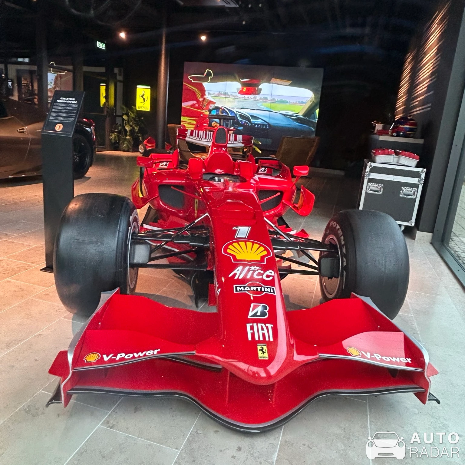 Ferrari F2008 spotted in Söndrum, Sverige