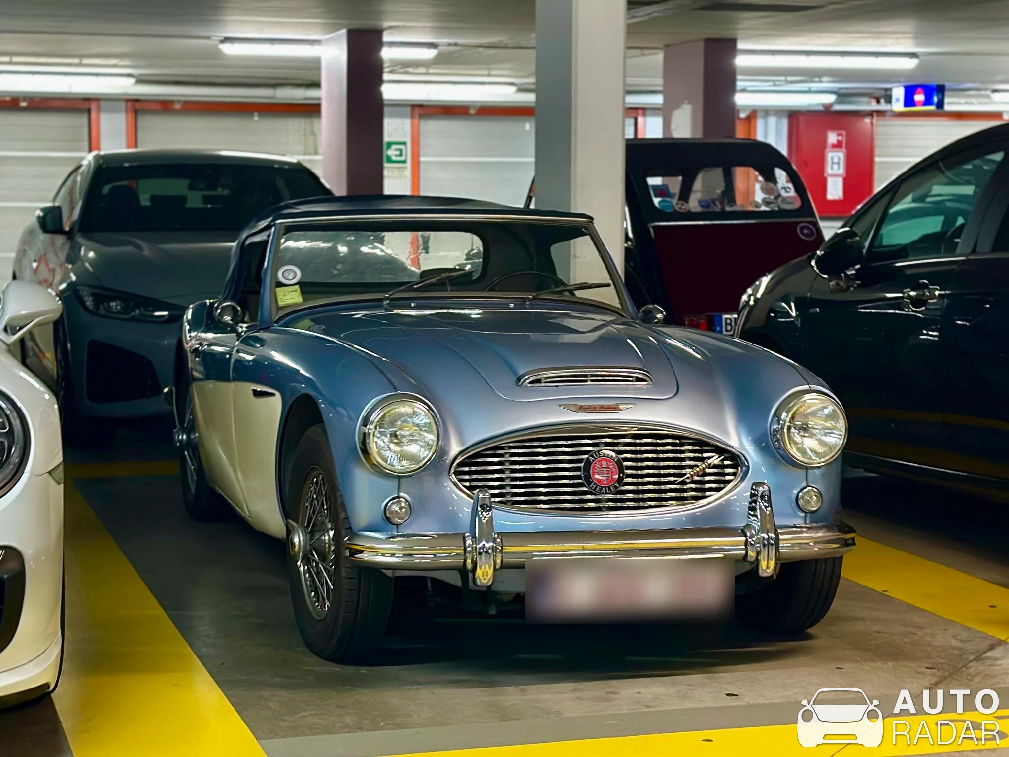 Austin-Healey 100/6 spotted in Knokke-Heist
