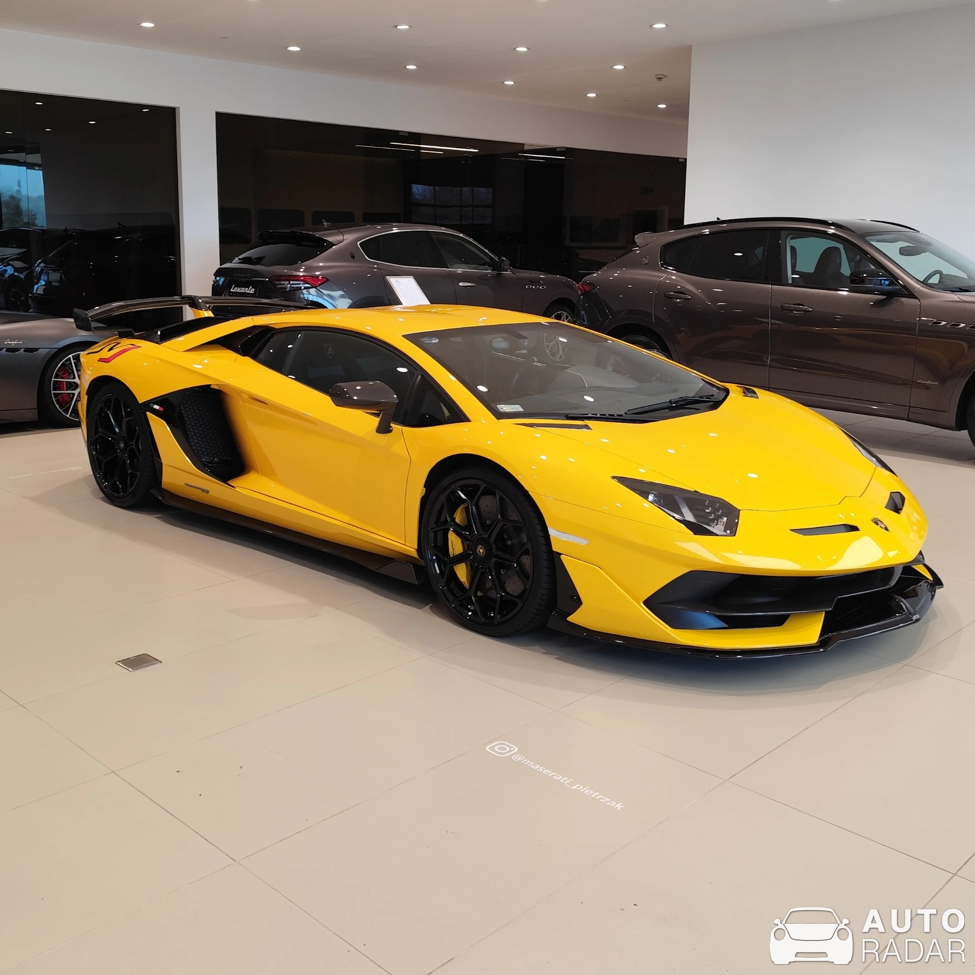 Lamborghini Aventador LP770-4 SVJ spotted in Katowice, Poland