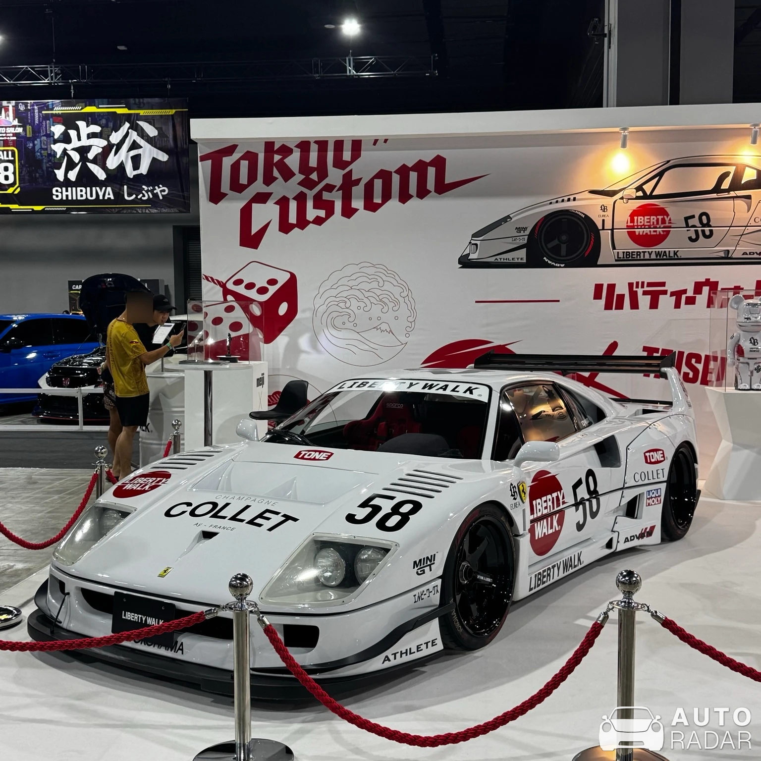 LB-Works Ferrari F40 spotted in Kuala Lumpur