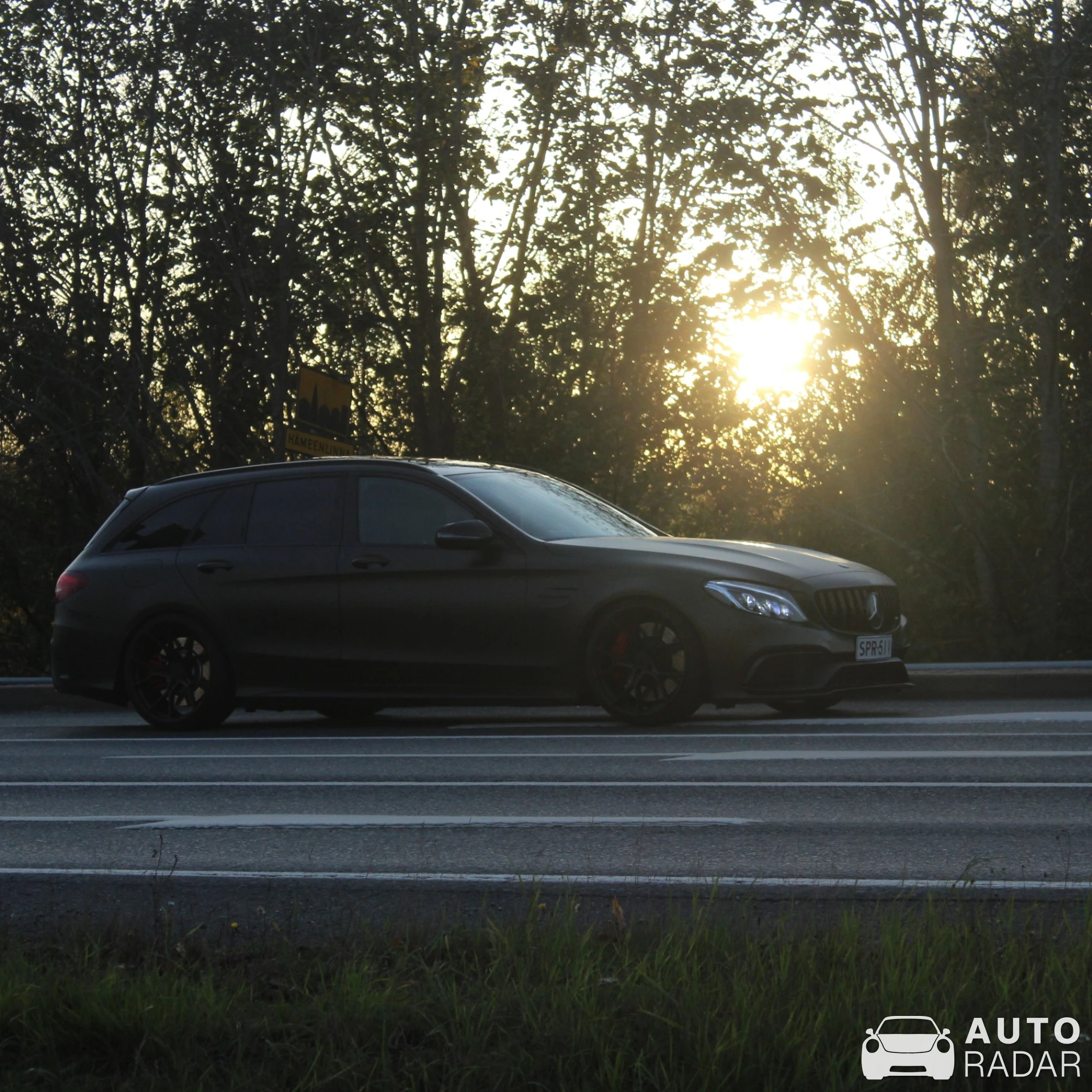 Mercedes-AMG C 63 Estate S205 spotted in Hämeenlinna, Finland