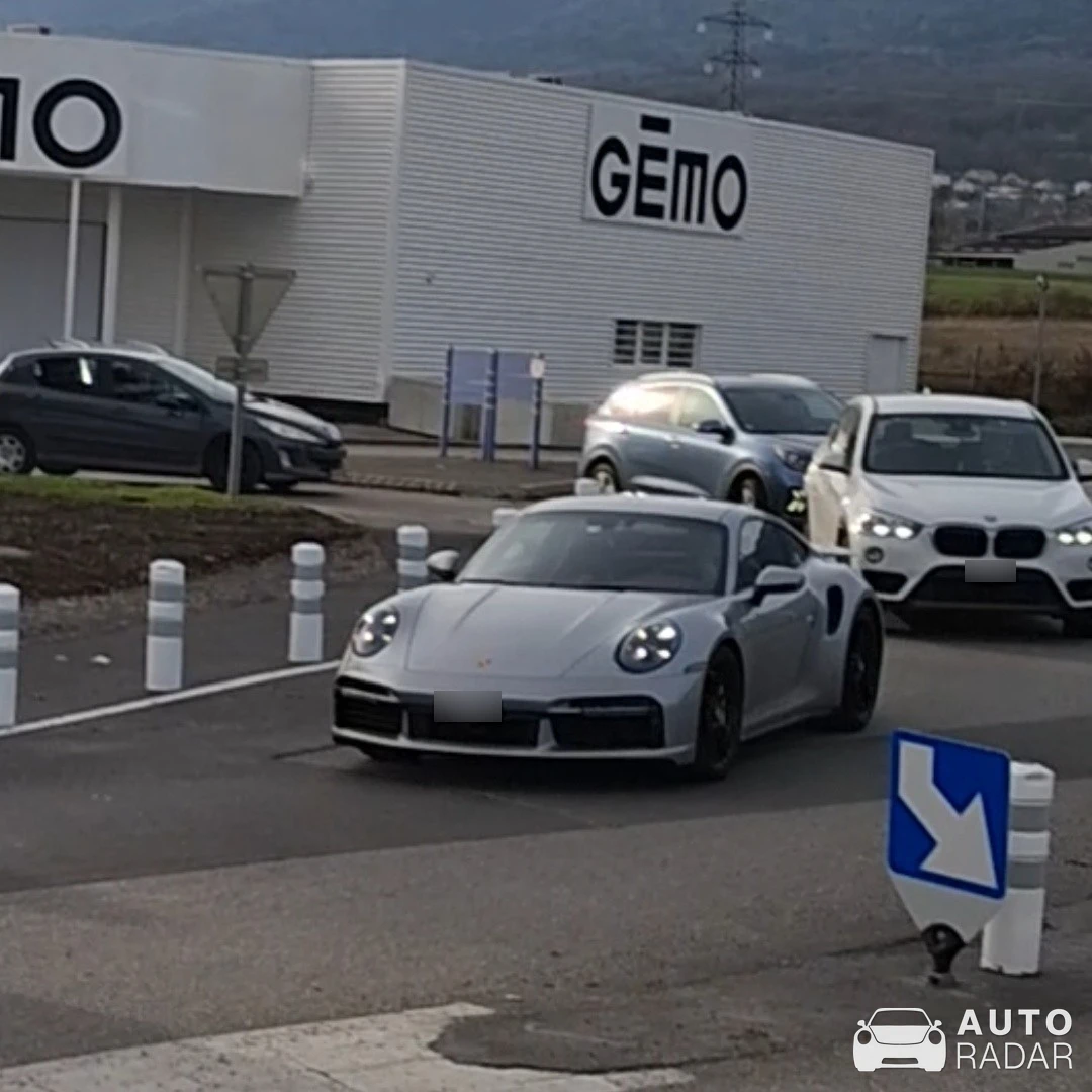 Porsche 992 Turbo S MkI spotted in Geneva