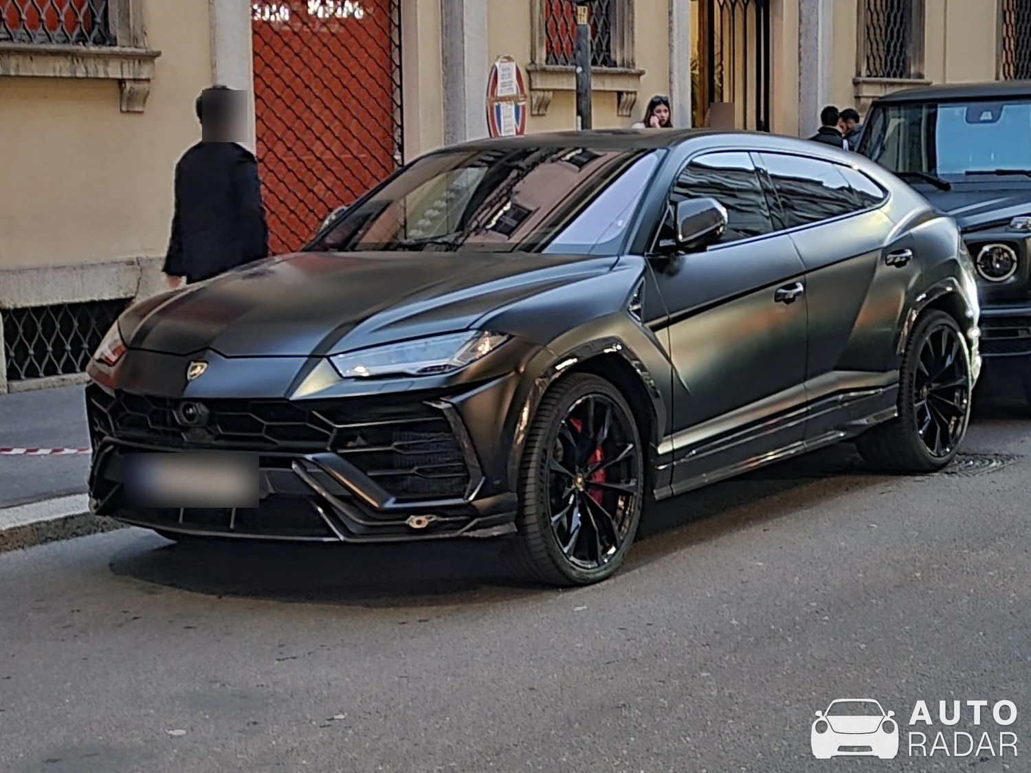 Lamborghini Urus spotted in Milano, Italia