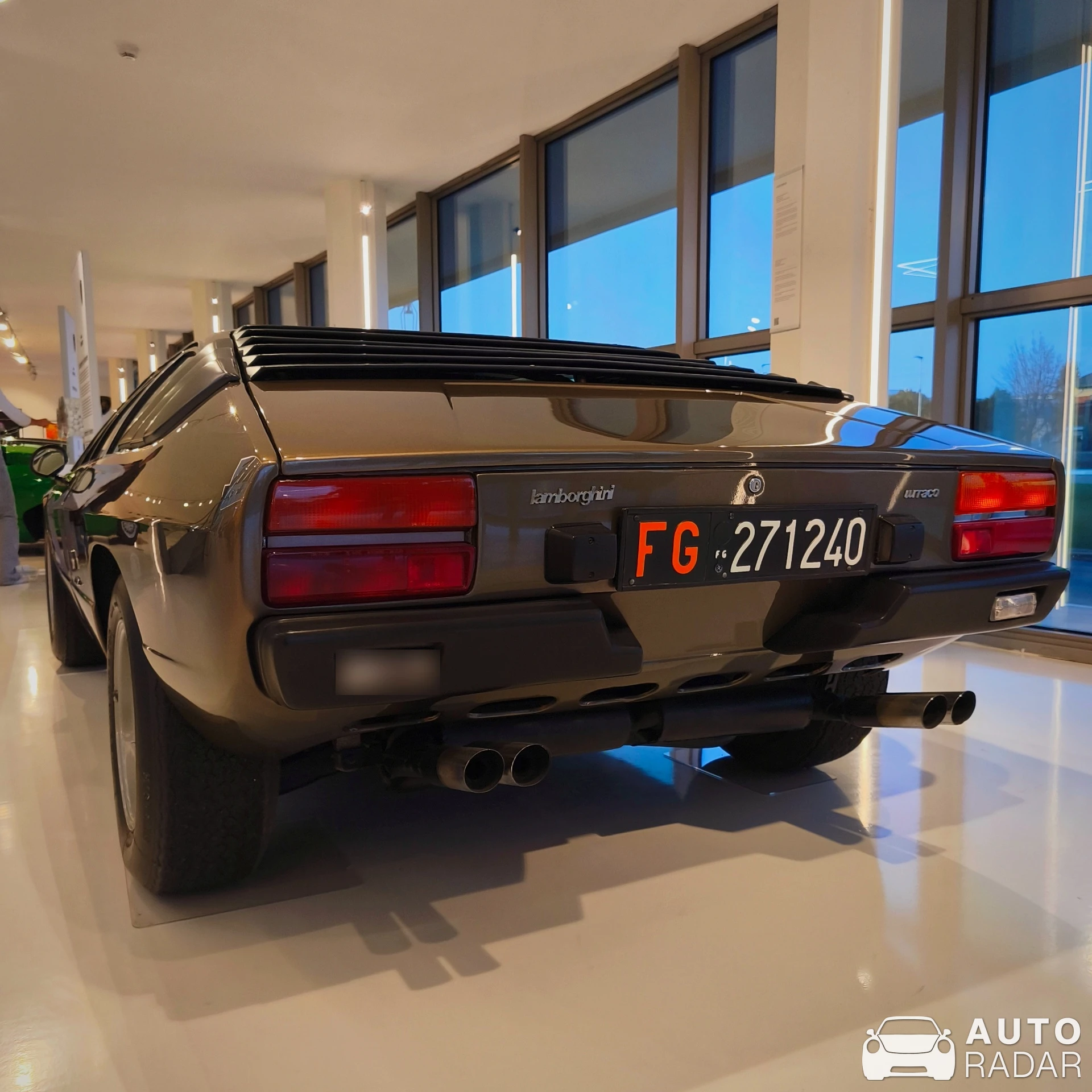 Lamborghini Urraco P200 spotted in Sant'Agata Bolognese