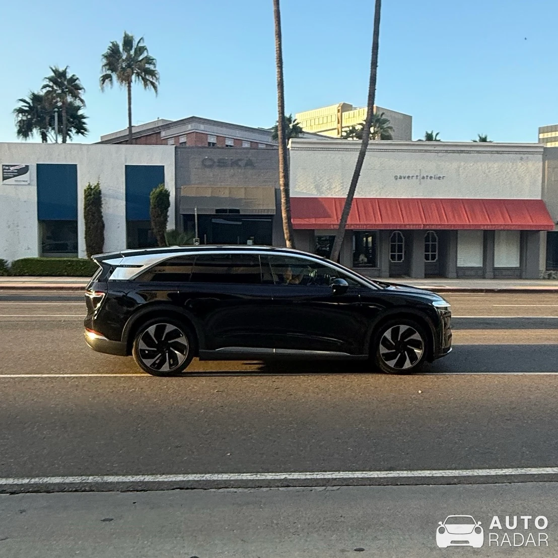 Lucid Gravity spotted in Beverly Hills