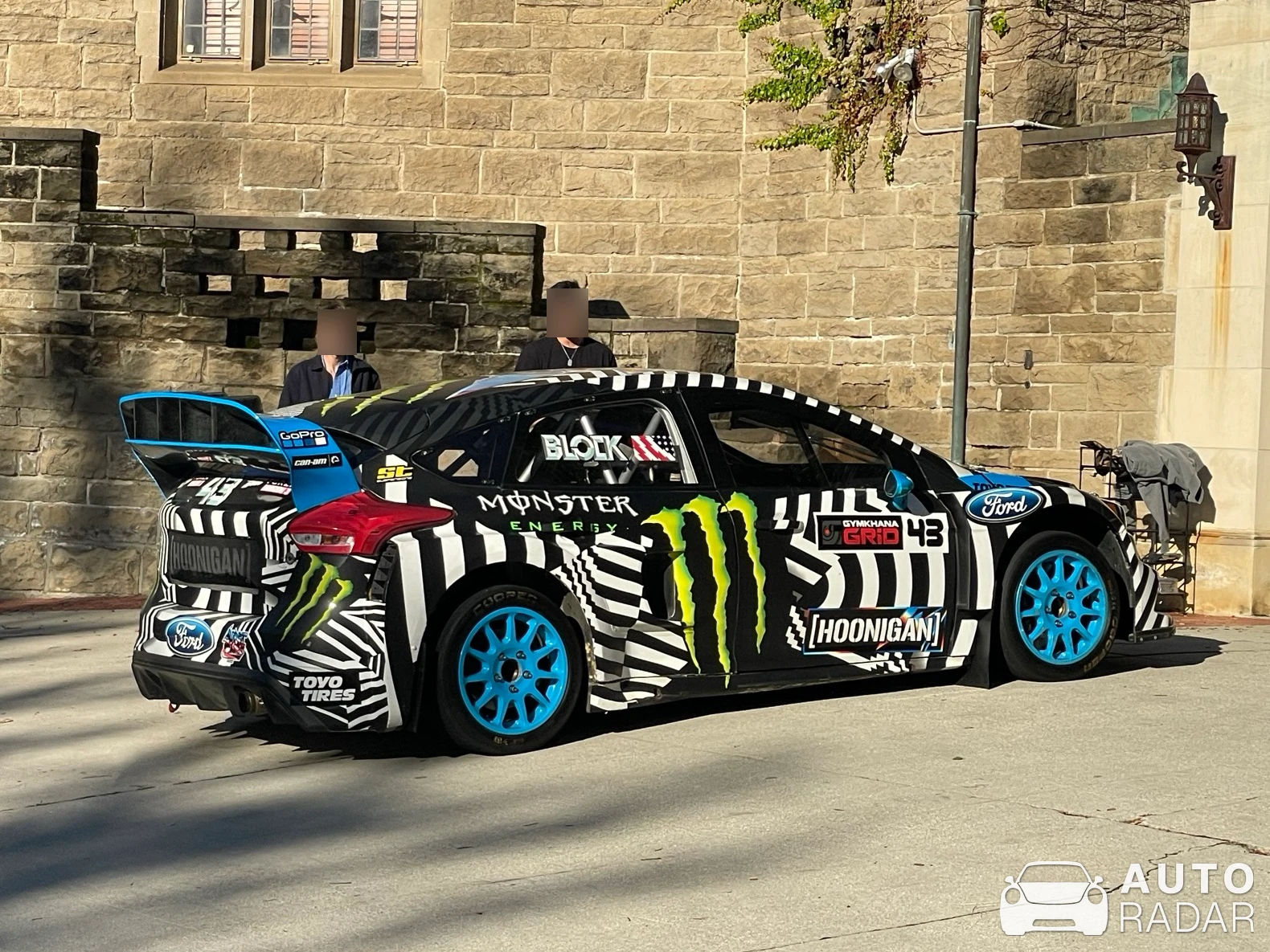 Ford Hoonigan Fiesta ST RX43 spotted in Beverly Hills
