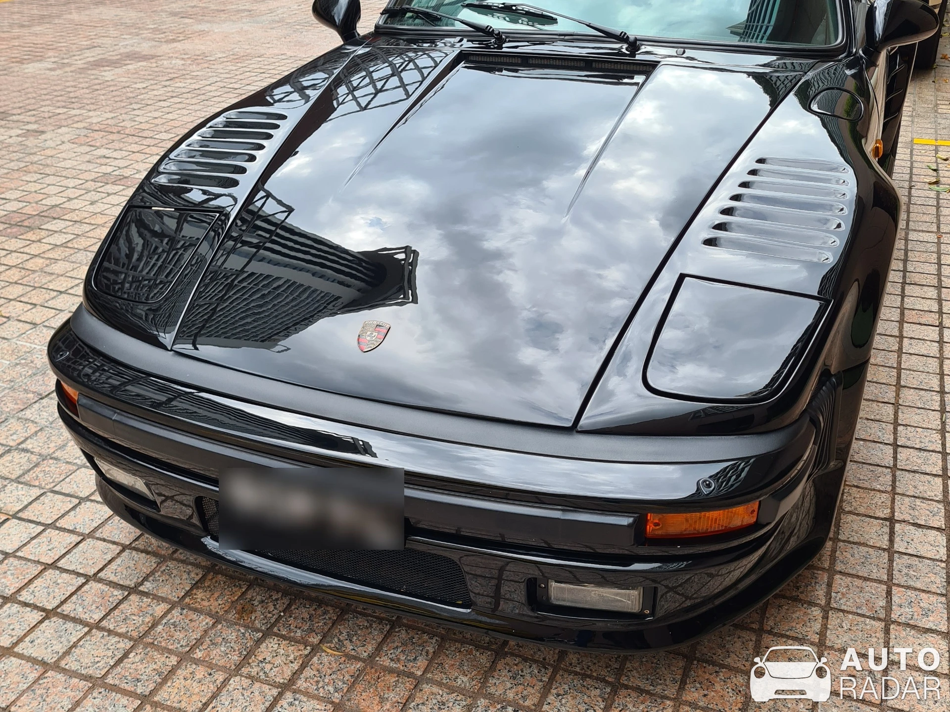 Porsche 930 Turbo Flachbau spotted in Singapore, Singapore