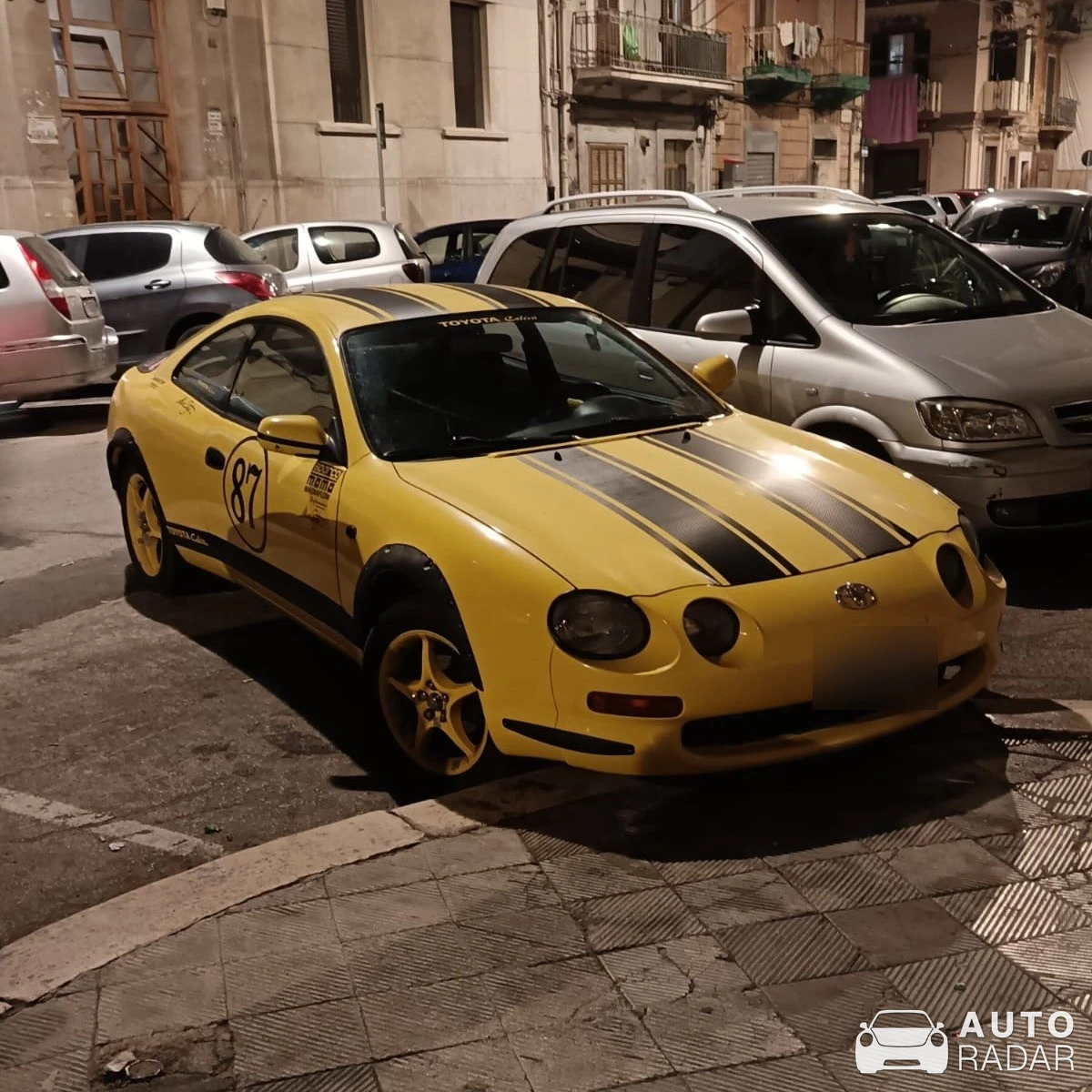 Toyota Celica spotted in Bari, Italy