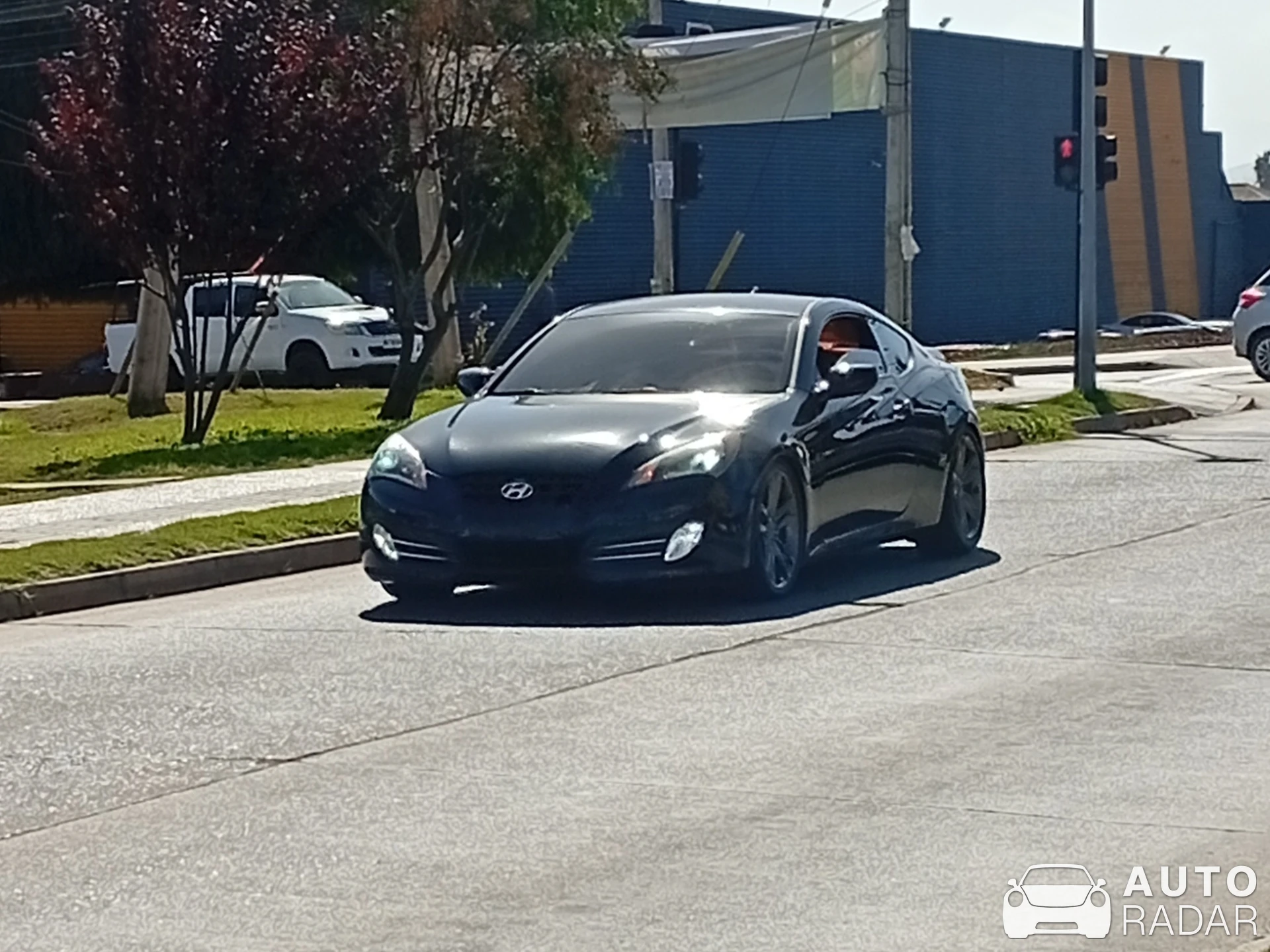 Hyundai Genesis spotted in La Serena