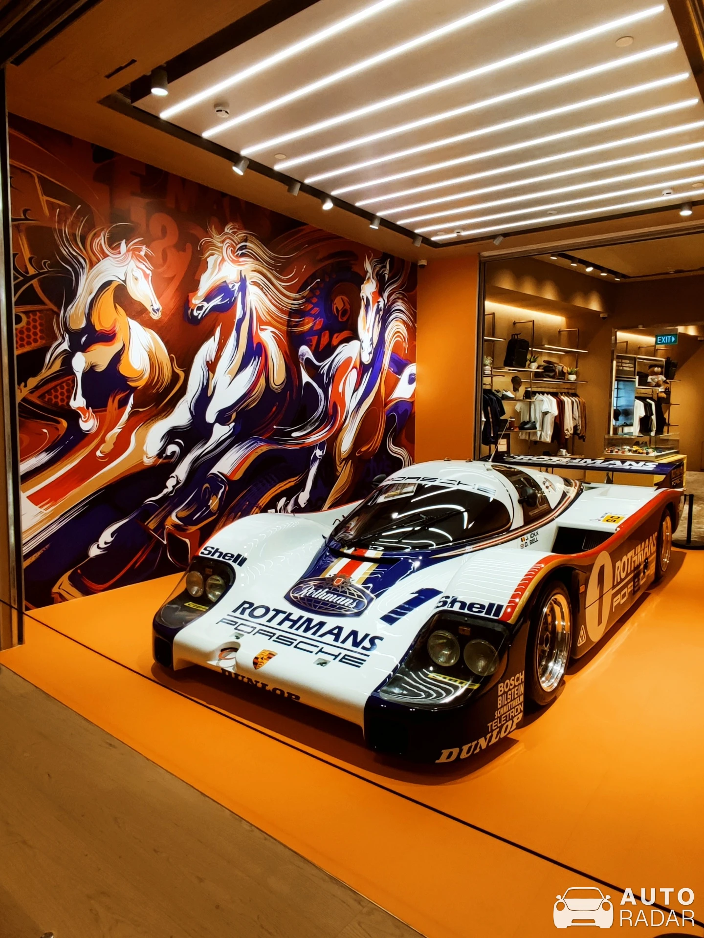 Porsche 956 spotted in Singapore, Singapore