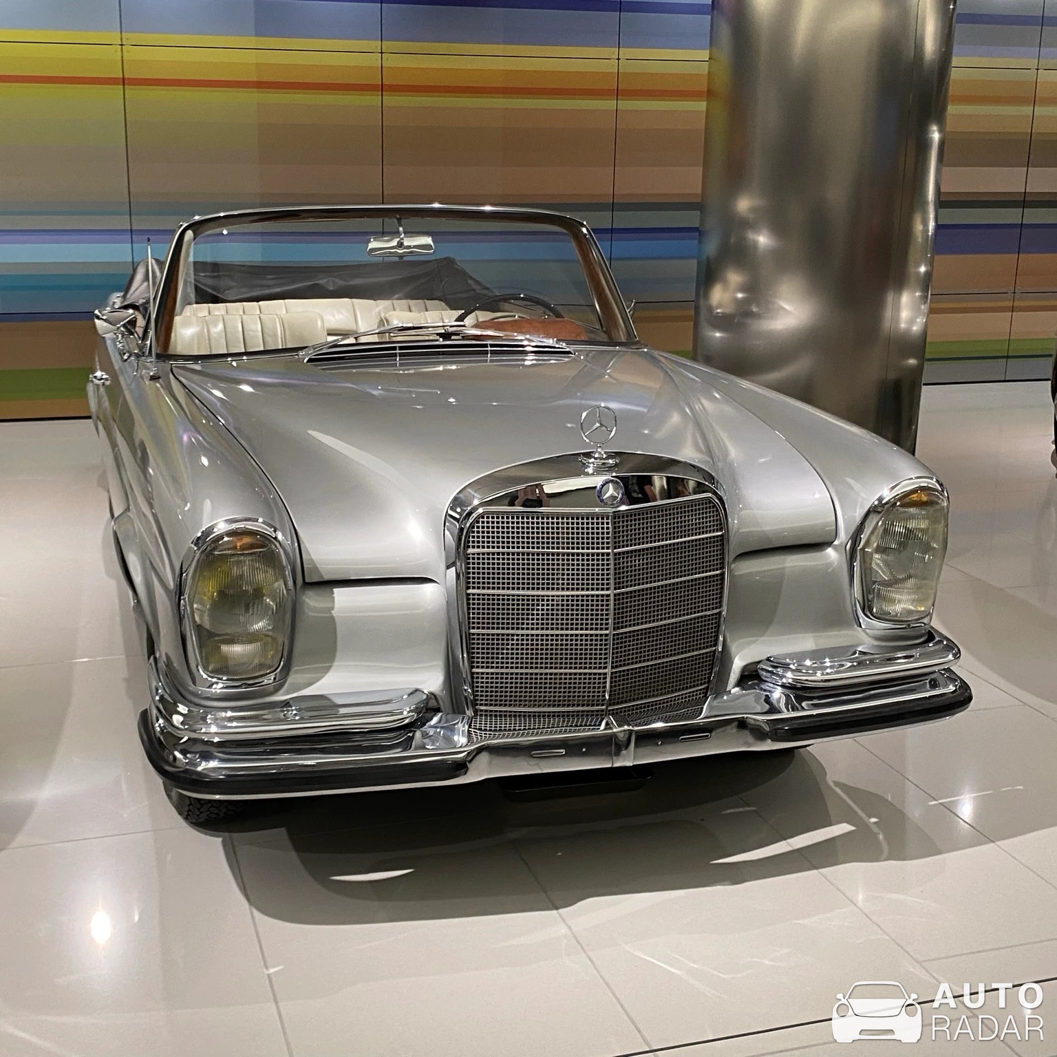 Mercedes-Benz W111 Cabriolet spotted in Monaco