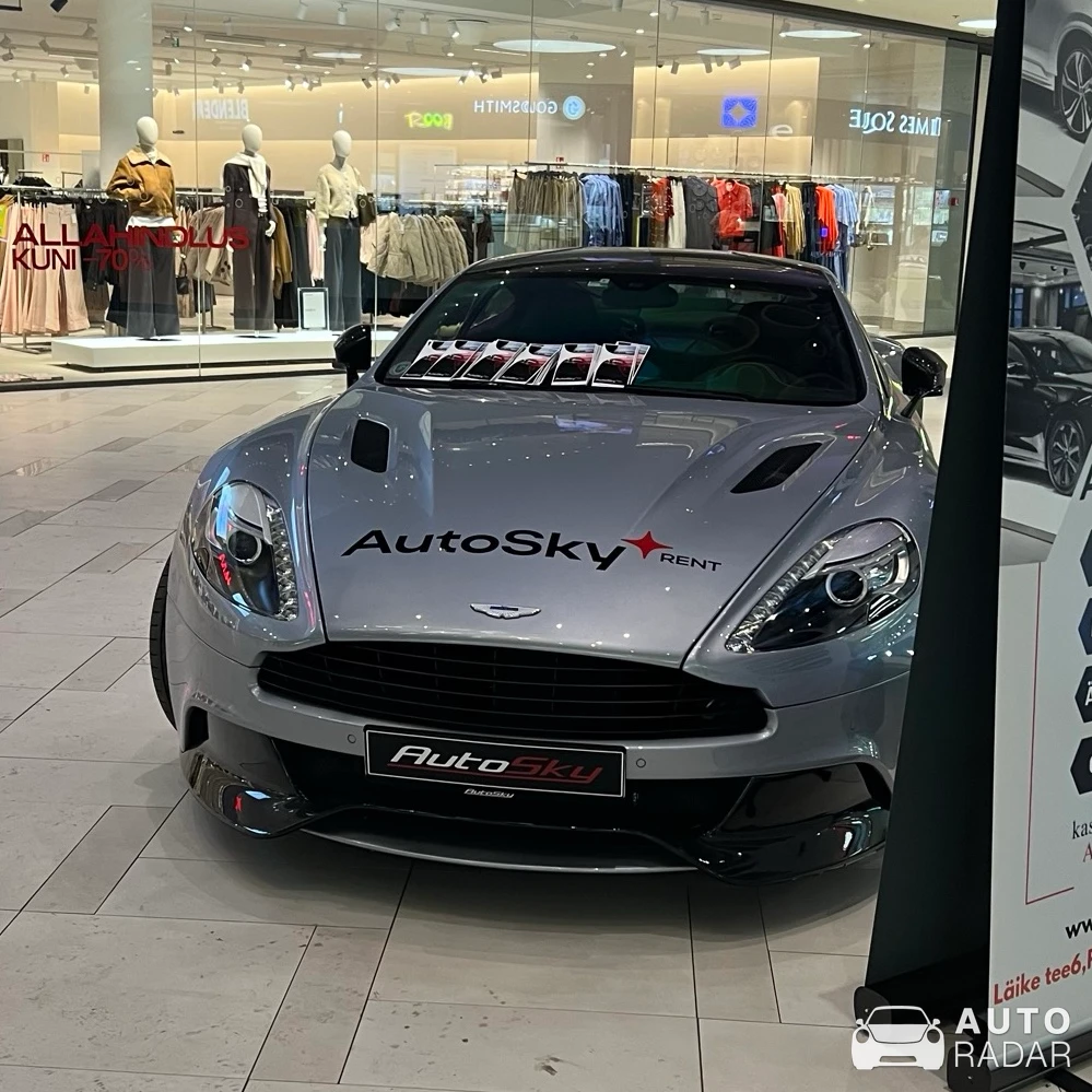 Aston Martin Vanquish spotted in Tallinn, Estonia