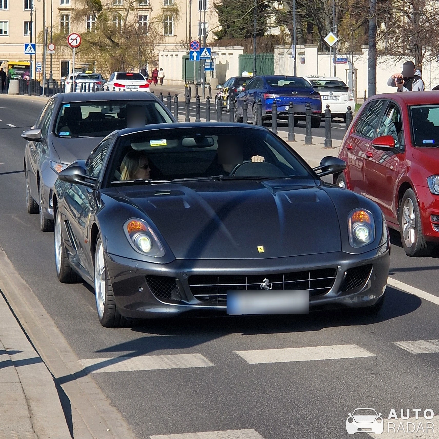 Ferrari 599 GTB Fiorano HGTE spotted in Warszawa