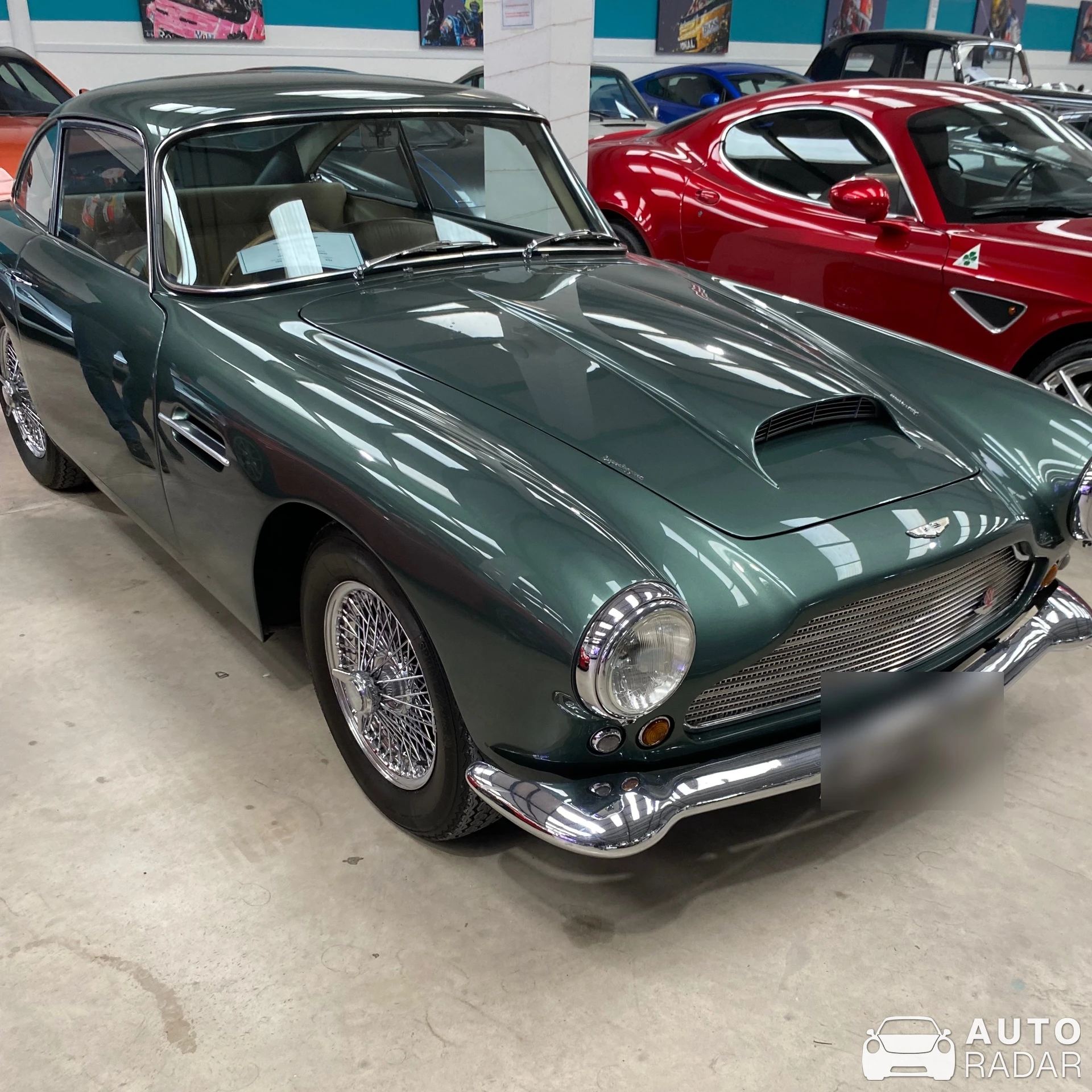 Aston Martin DB4 spotted in Wiltshire, United Kingdom