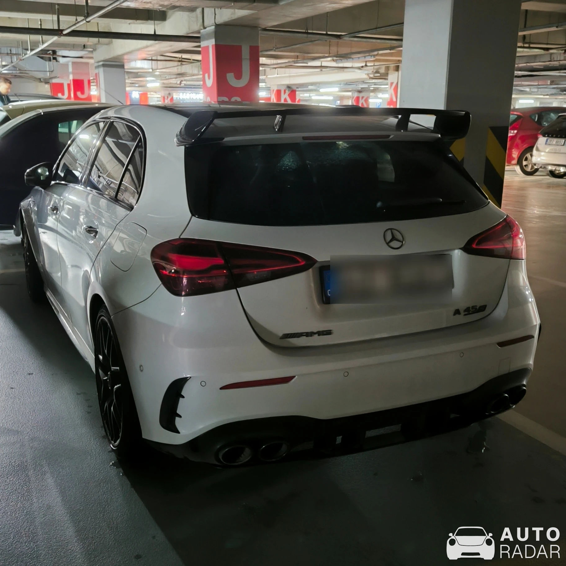 Mercedes-AMG A 45 S W177 2023 spotted in Olomouc, Czechia