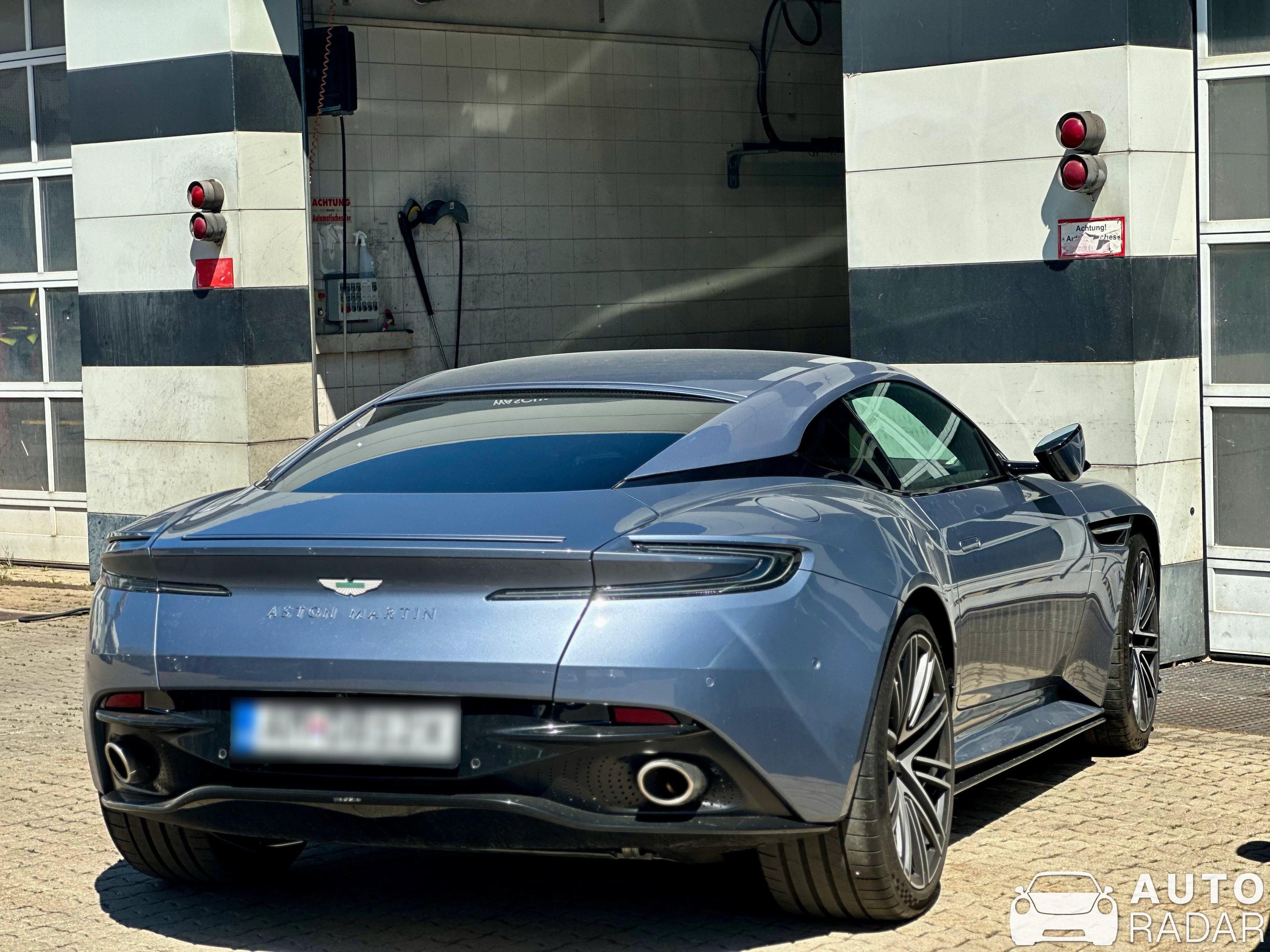 Aston Martin DB11 AMR spotted in Wien