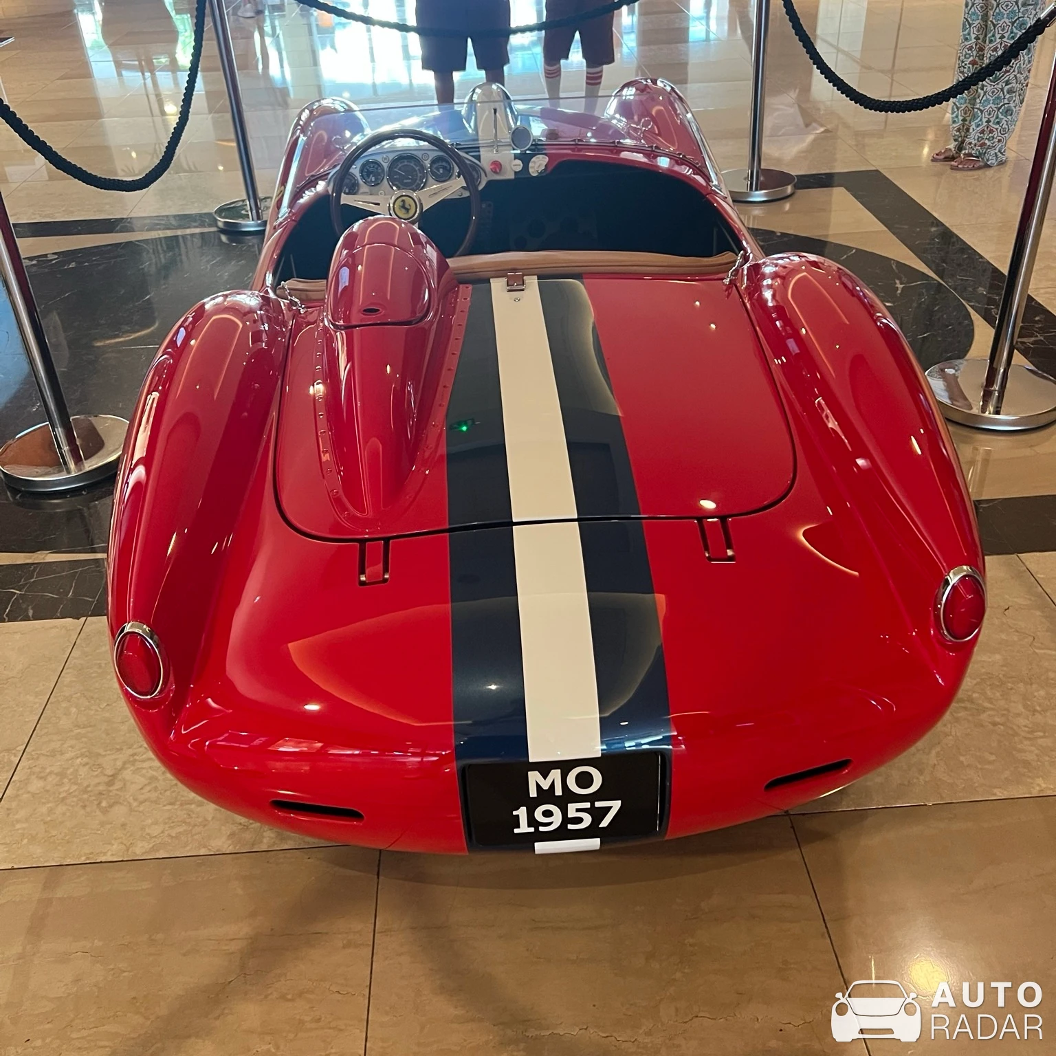 Ferrari 500 Mondial Spider spotted in Monaco