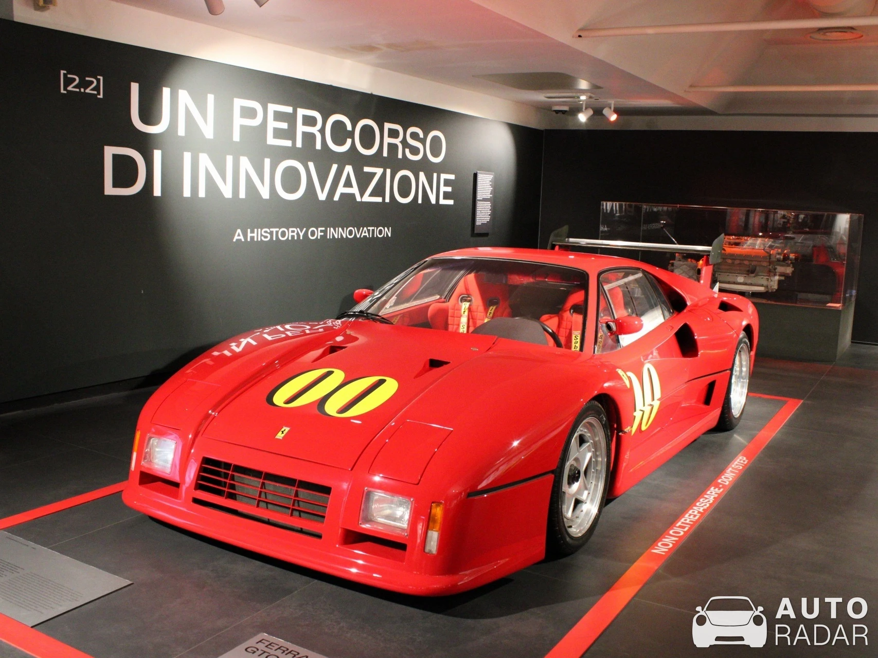Ferrari 288 GTO Evoluzione spotted in Maranello