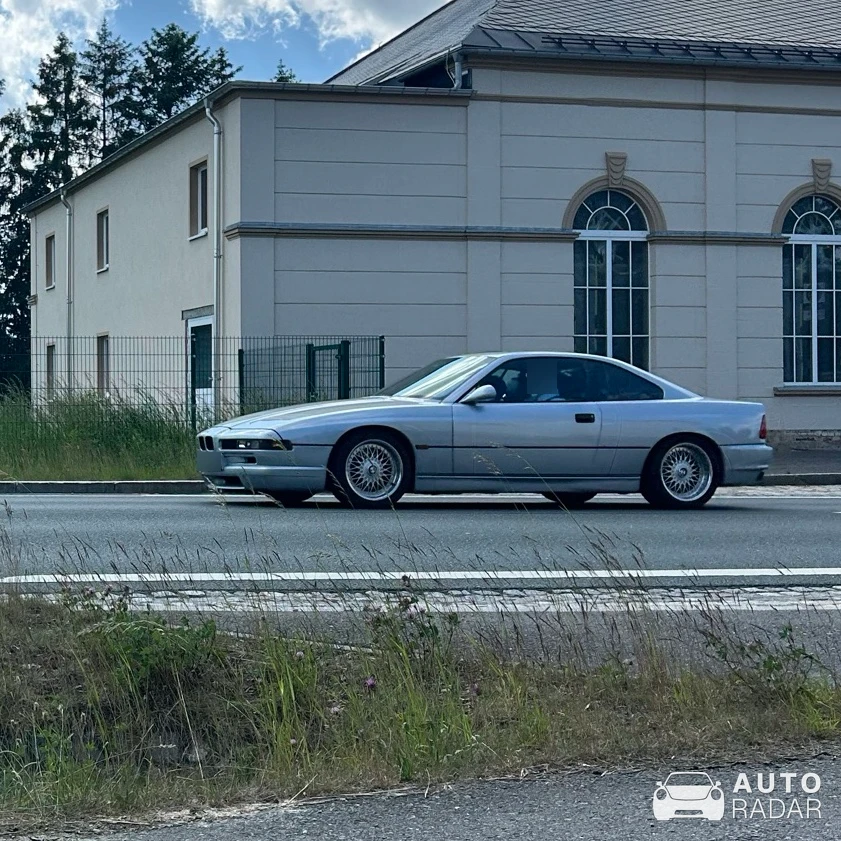 BMW 850CSi E31 spotted in Zwönitz