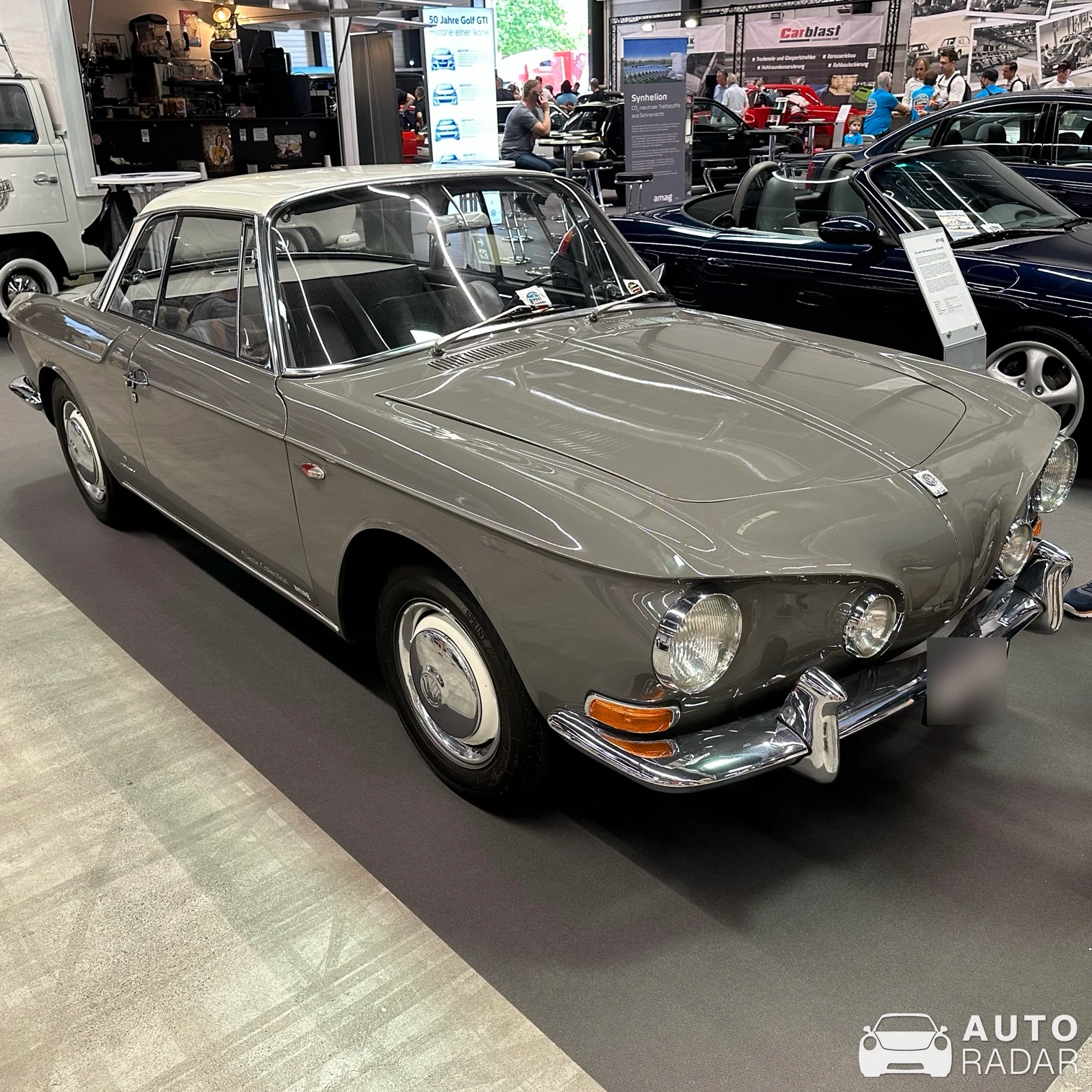 Volkswagen Type 34 Karmann-Ghia spotted in Luzern