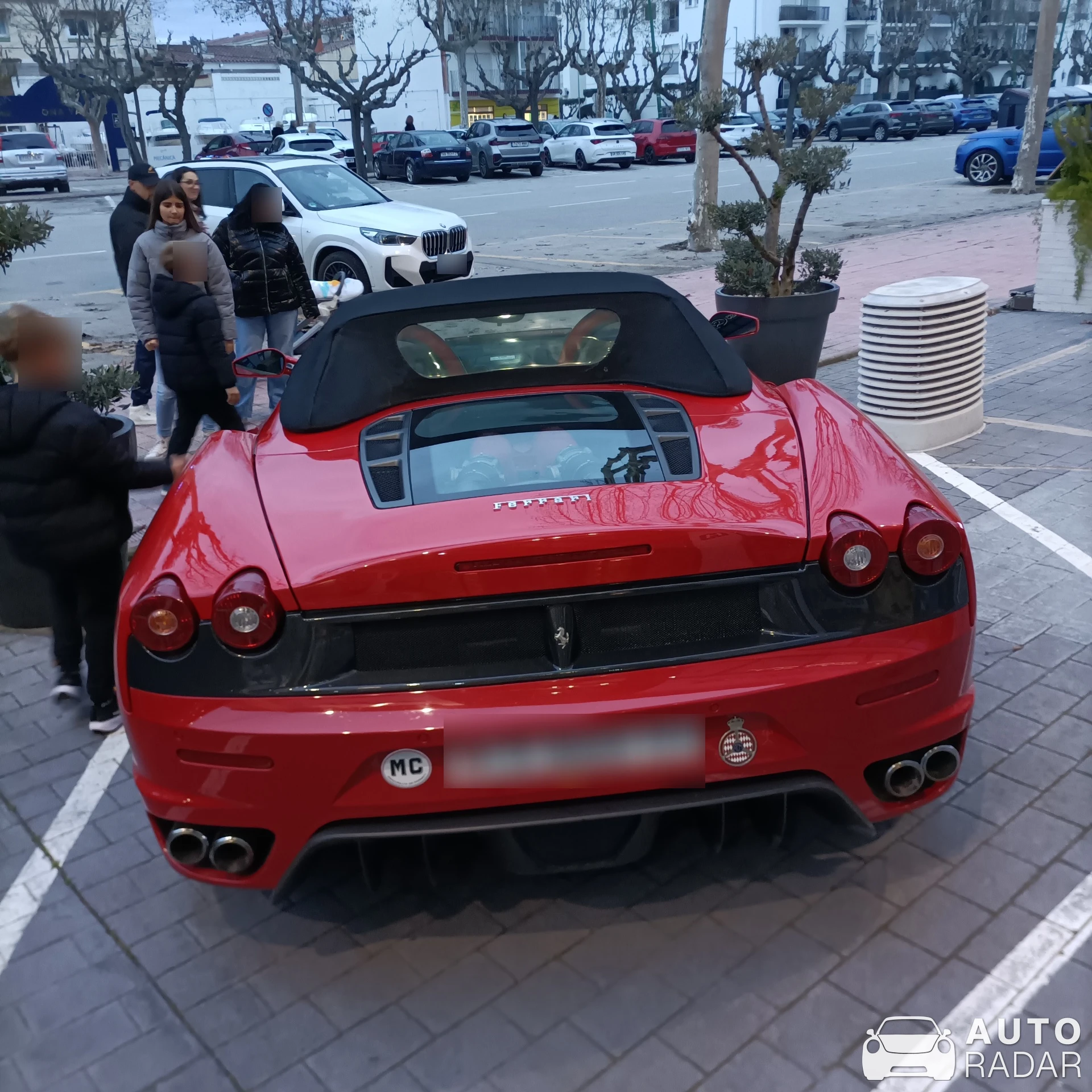 Ferrari F430 Spider spotted in Castelló d'Empúries, Spain
