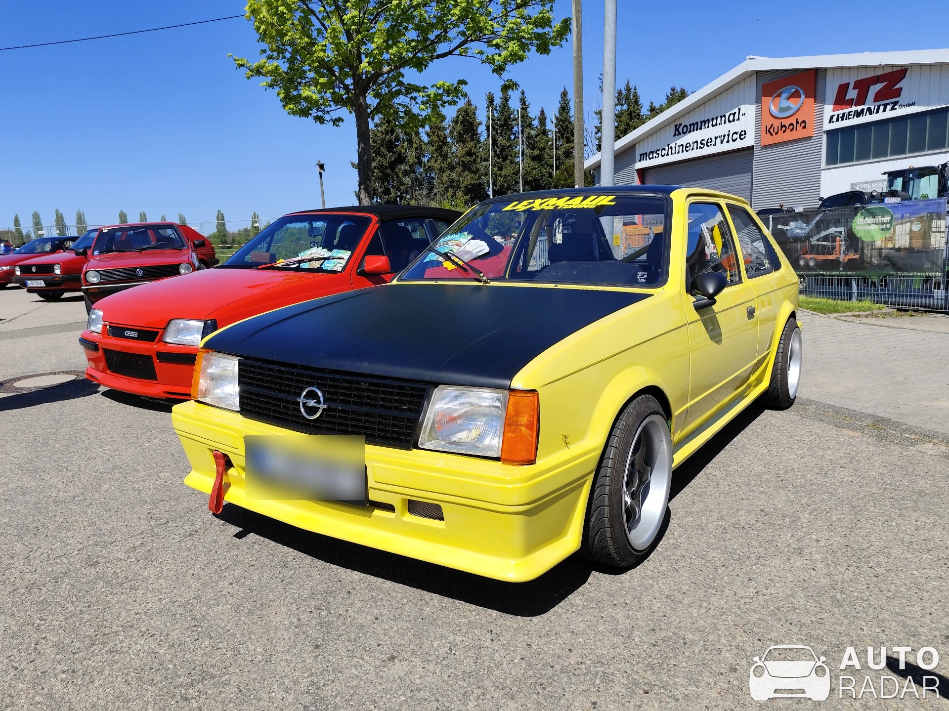 Opel Kadett D spotted in Hartmannsdorf