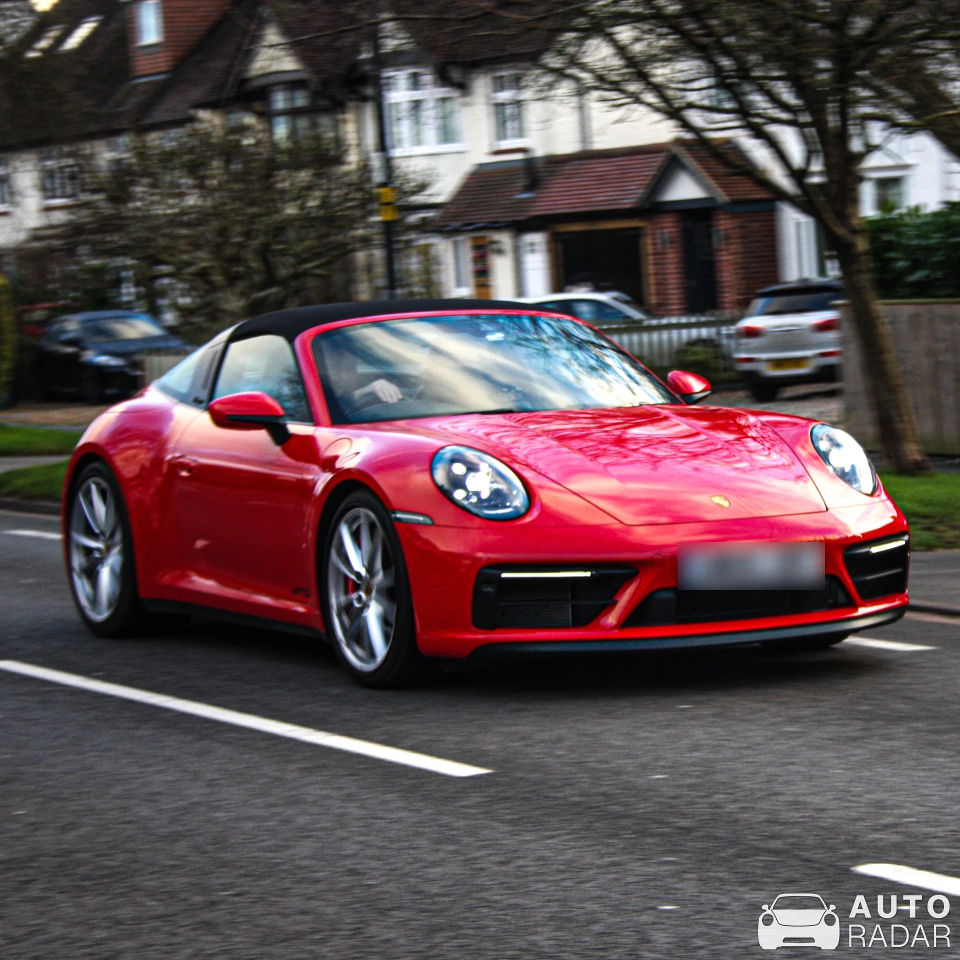 Porsche 992 Targa 4 GTS MkI spotted in Warwickshire, United Kingdom
