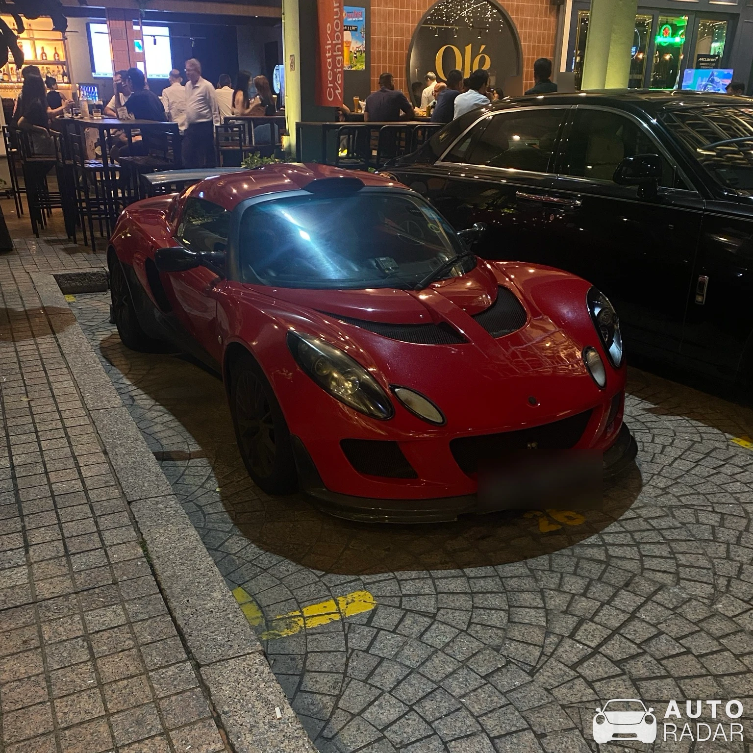 Lotus Exige GT3 spotted in Singapore