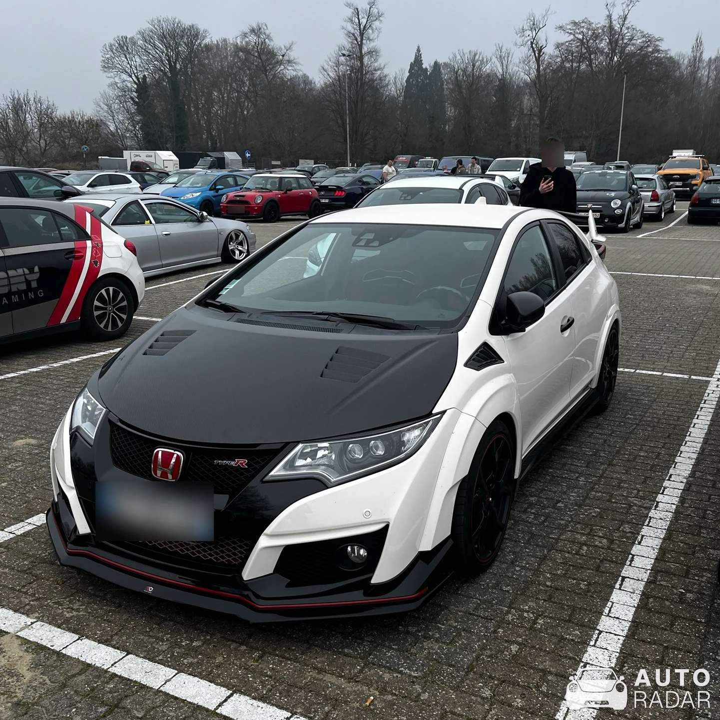 Honda Civic Type R FK2 spotted in Mechelen