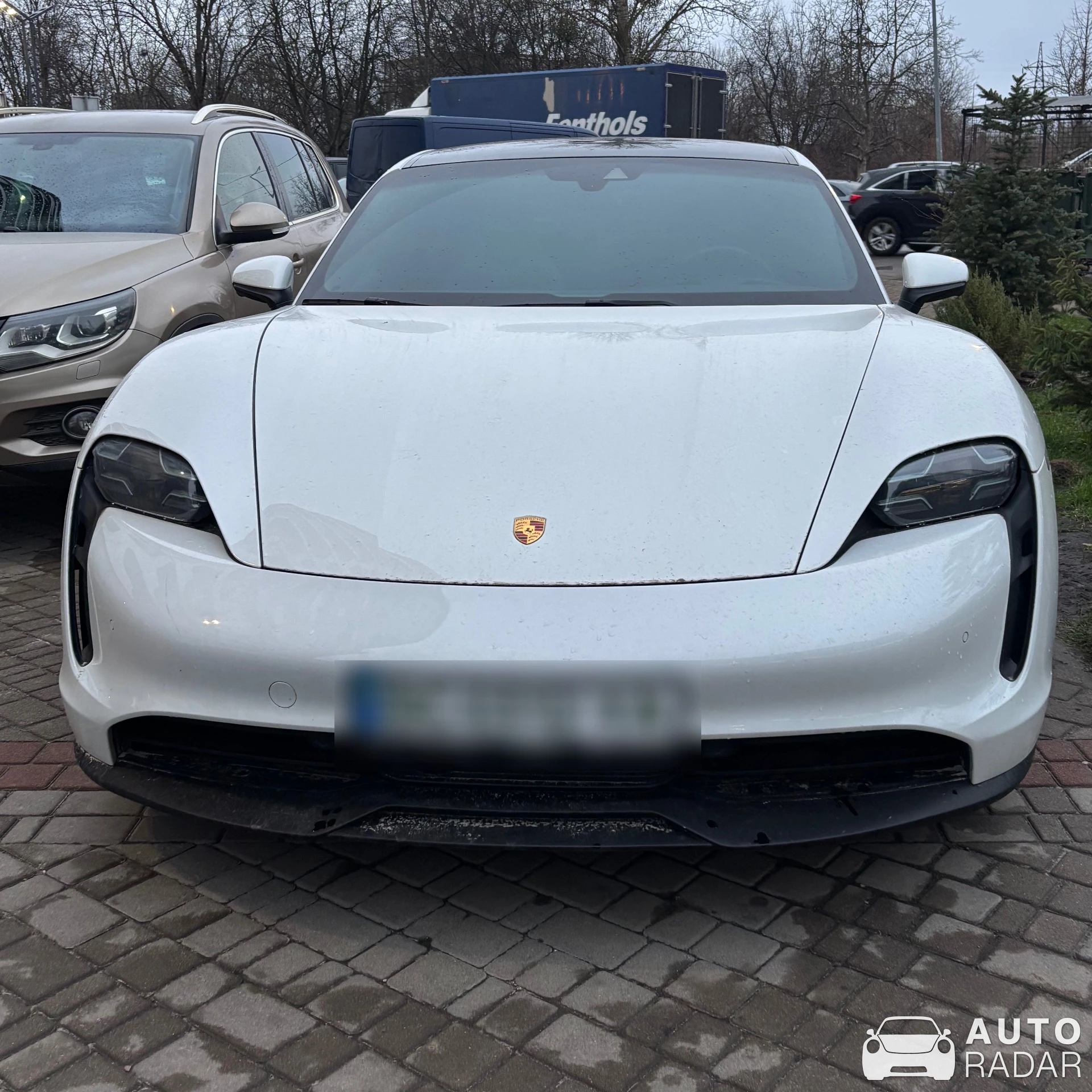 Porsche Taycan 4S spotted in Львів, Україна